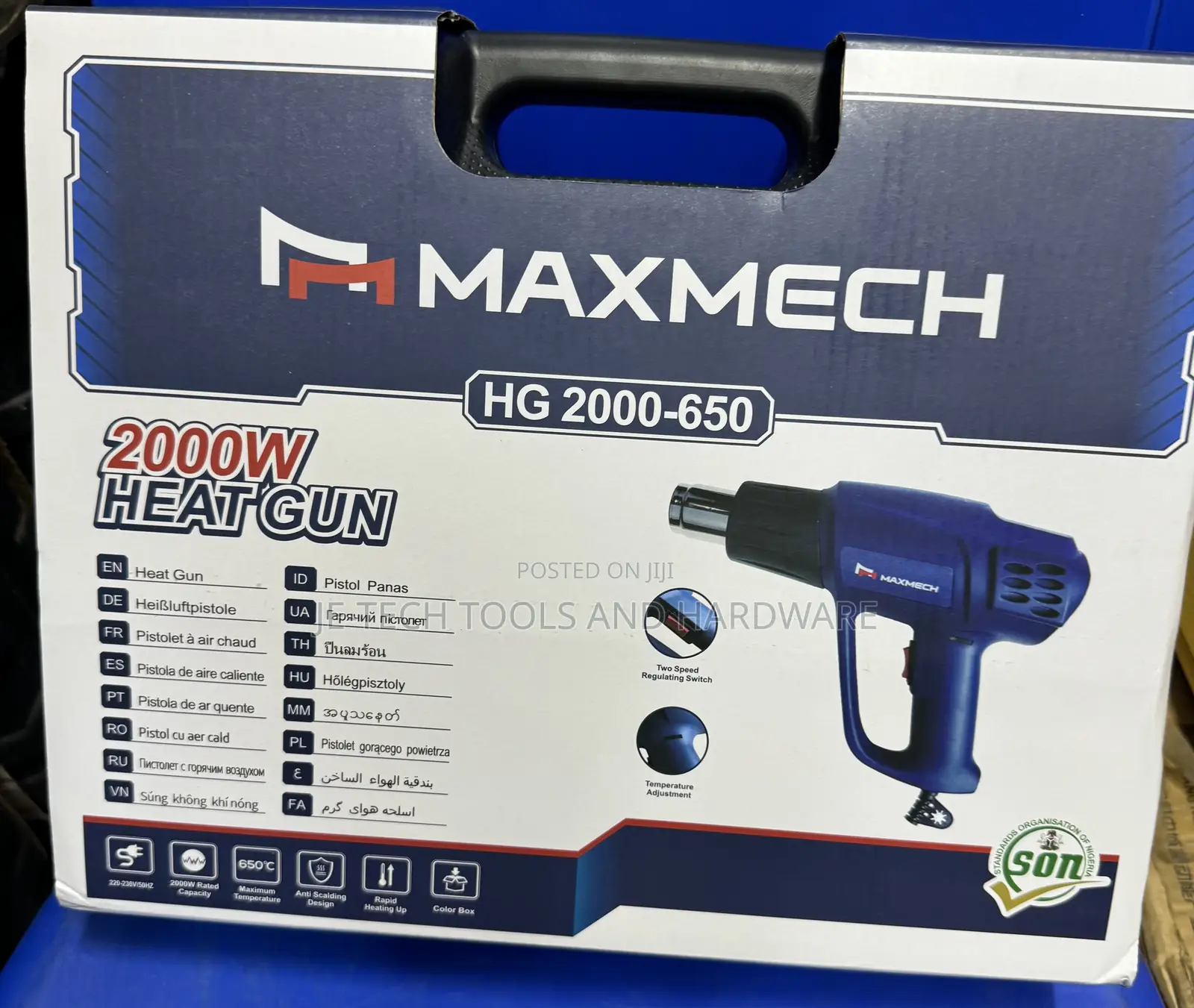 Maxmech 2000w Hot Air Gun