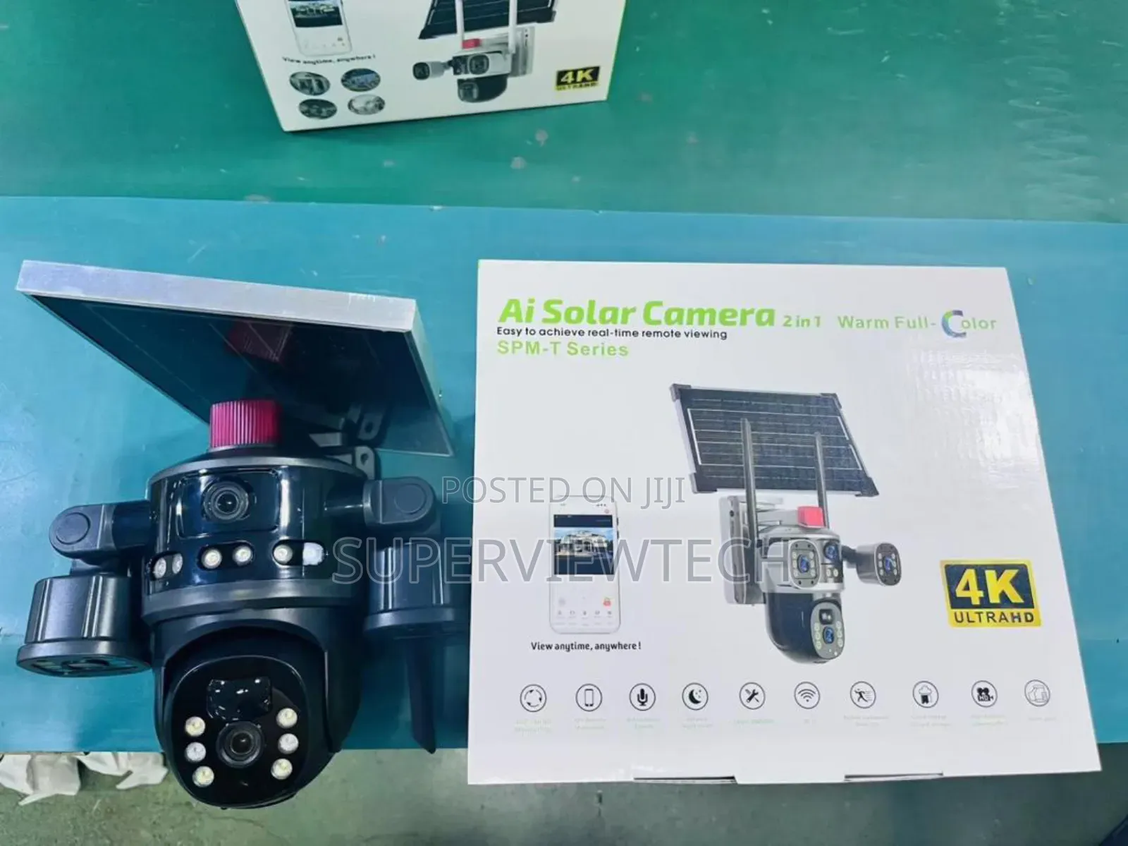 Solar Powered 4g CCTV Camera