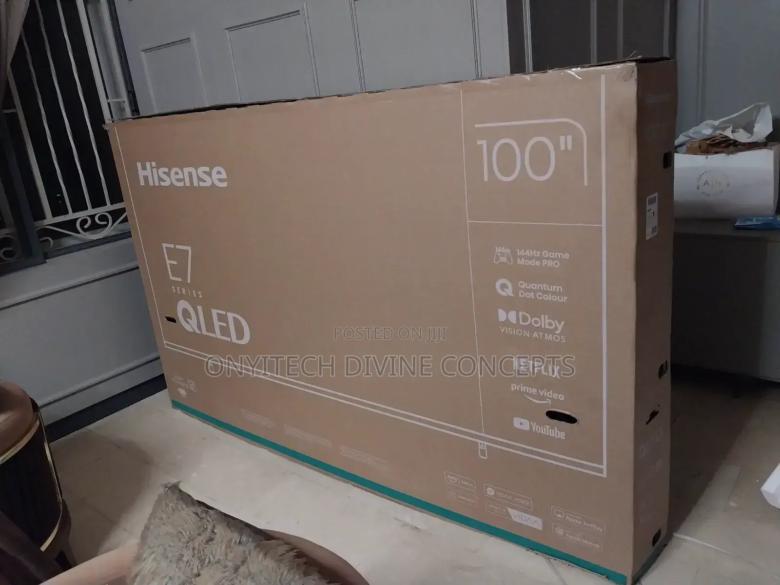 100" Inches Qled Hisense Smart TVS
