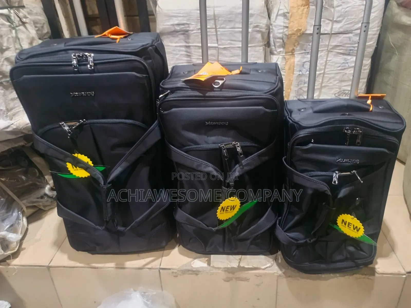 Lightweight Set Of 3 Leaves King Bag