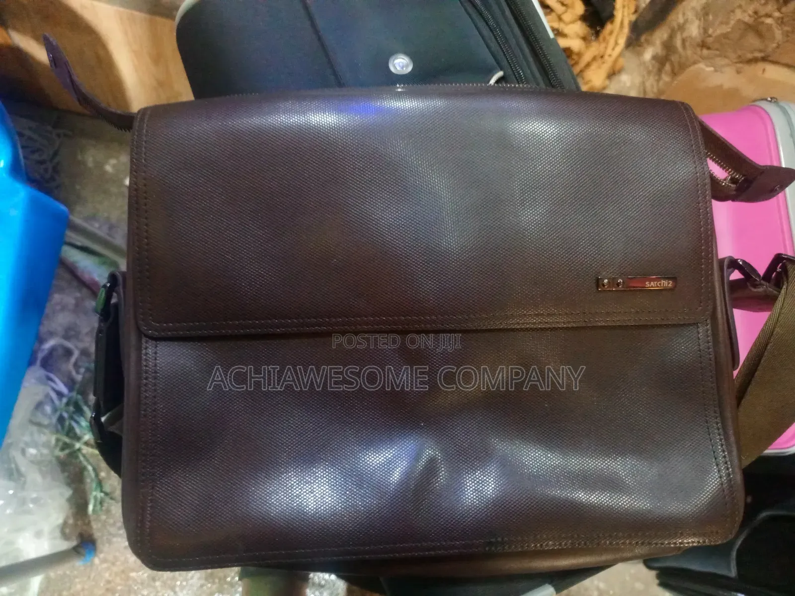 Genuine Leather Laptop Bag