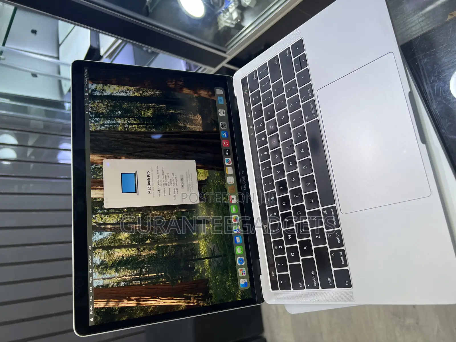 Laptop Apple MacBook Pro 2019 8GB Intel Core i5 SSD 128GB