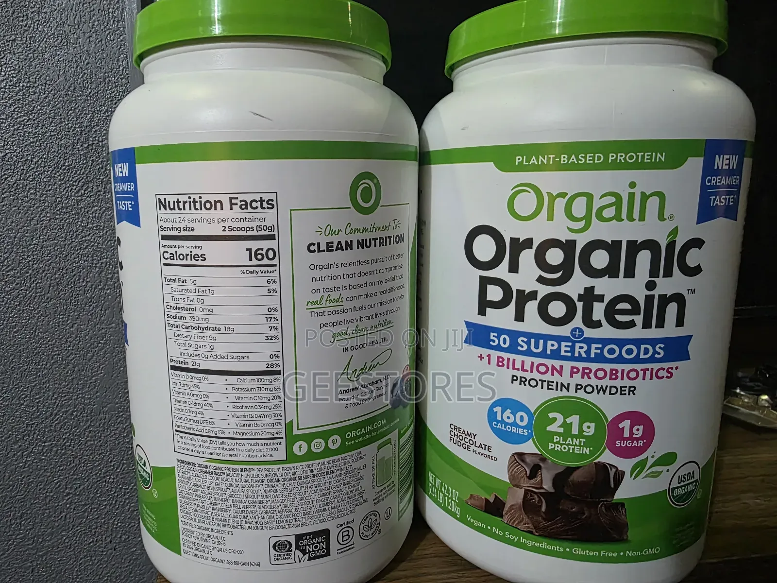 Orgain Organic Protein Powdee