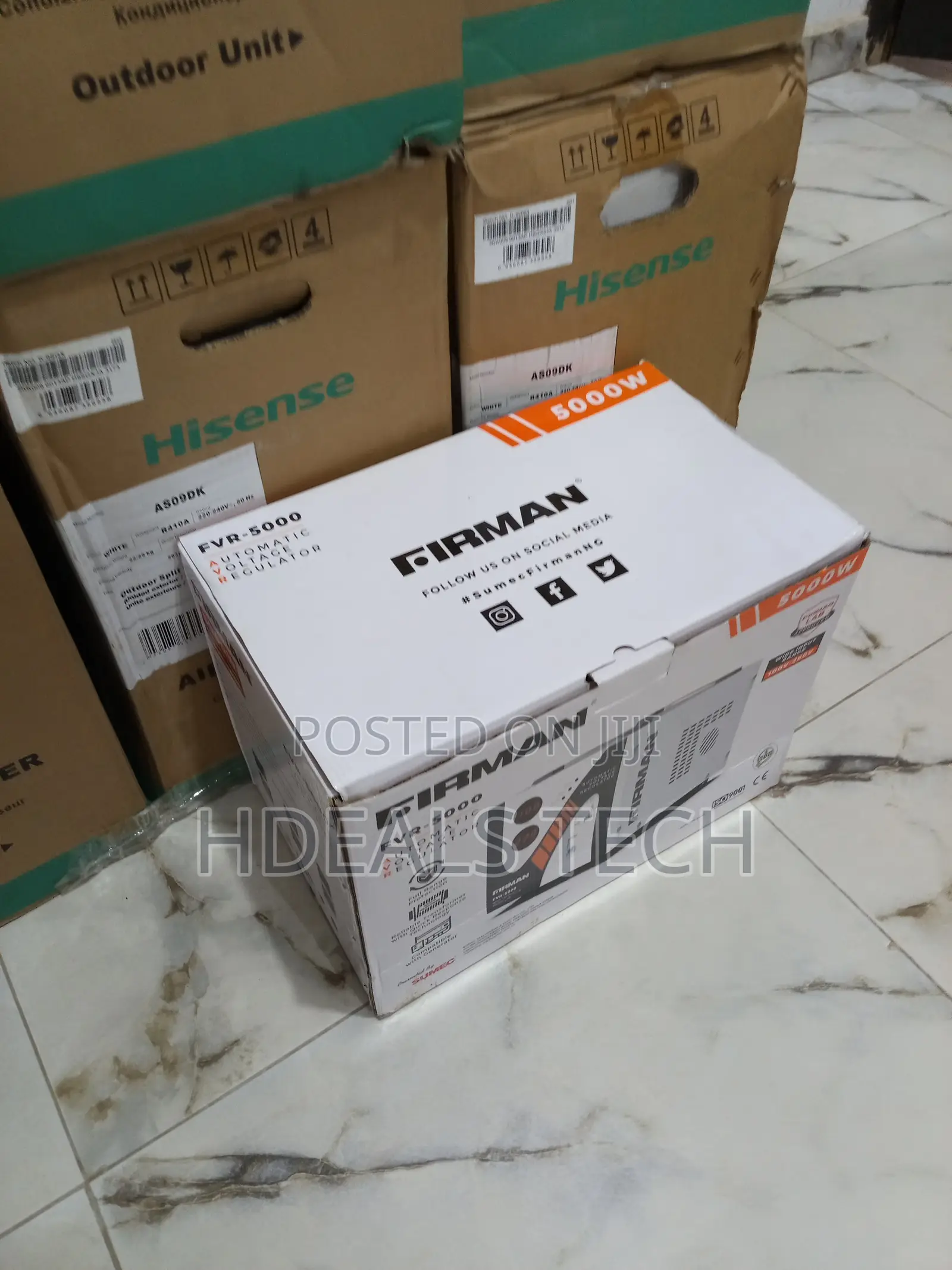 Firman FVR-5000w – Trusted Voltage Guard