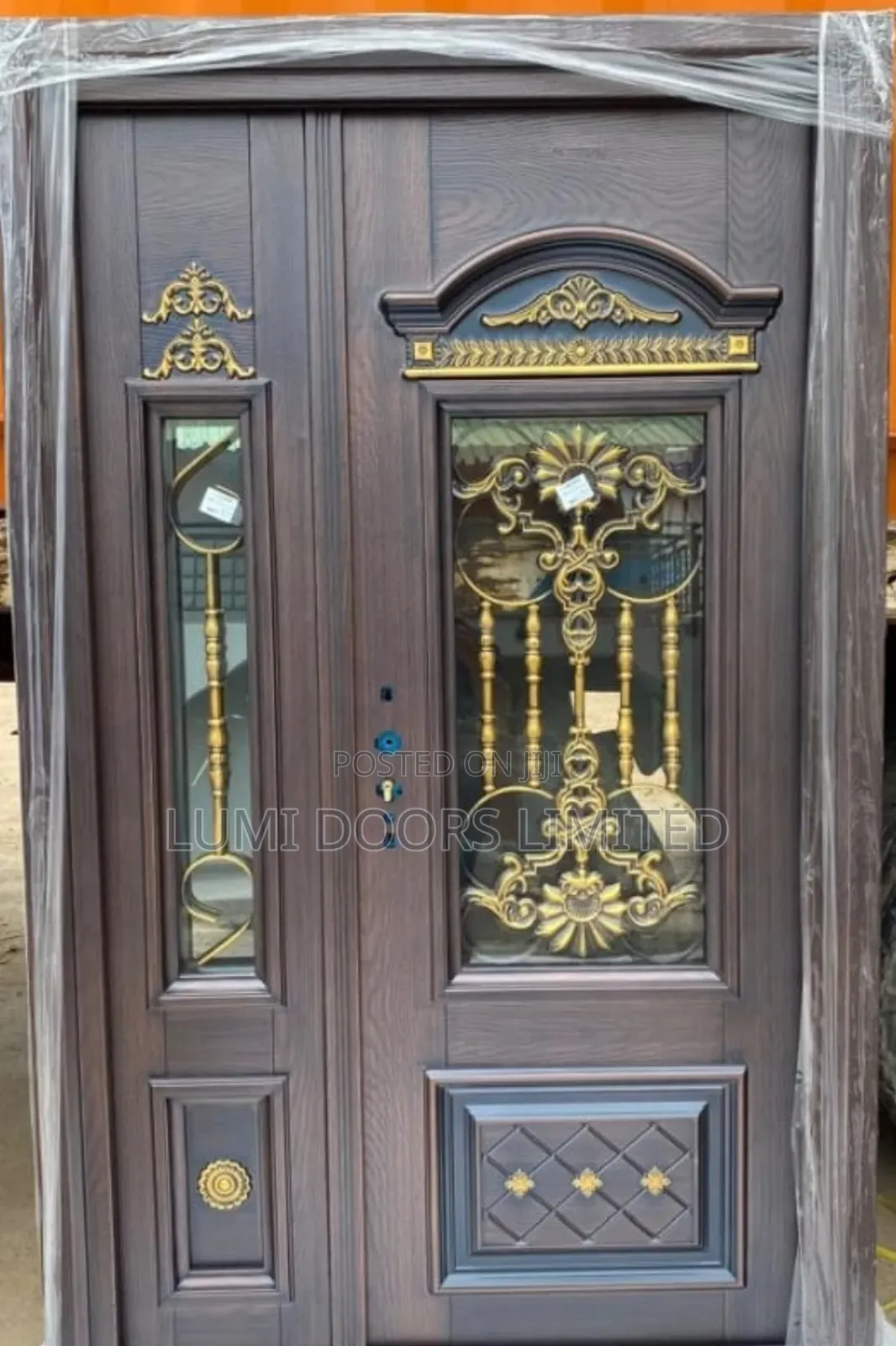 Cast Copper Security Door 4ft Double Door