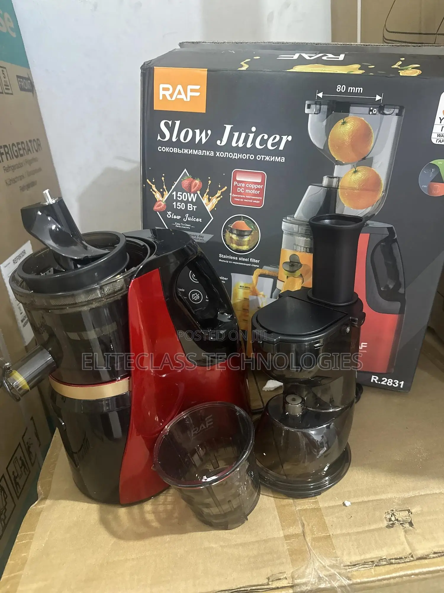 Raf Aquafruita 150w Slow Juicer.