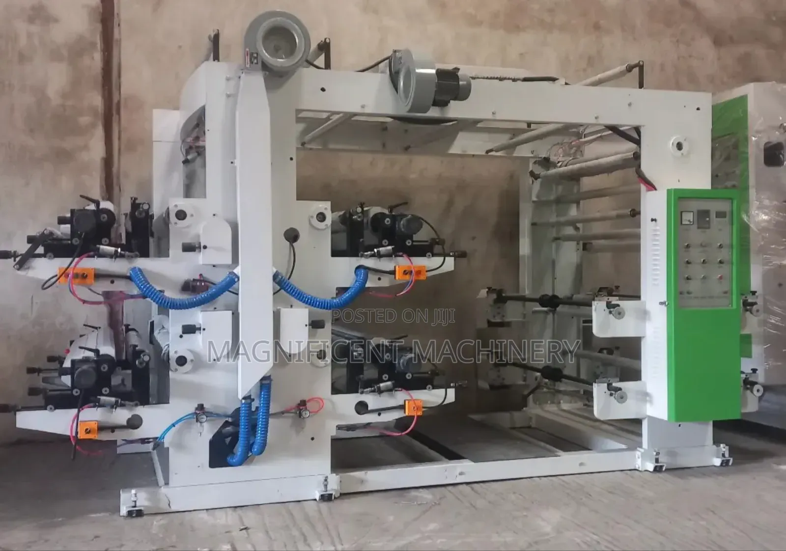 (Long Frame)Automatic 4 Colour Flexo Nylon Printing Machine