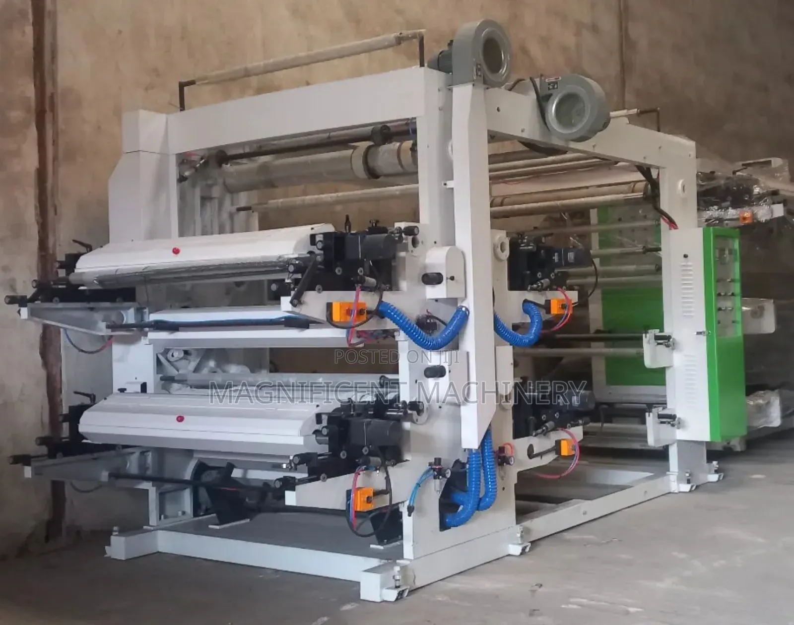(Long Frame)Automatic 4 Colour Flexo Nylon Printing Machine