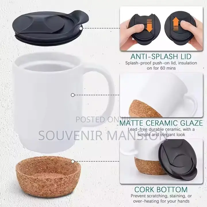 Cup With Cover ( 50pcs and Above )