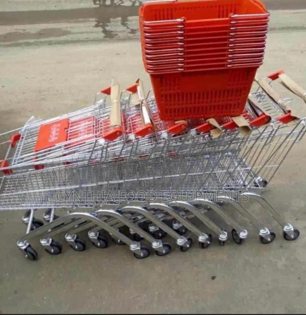 Iron Supermarket Trolley