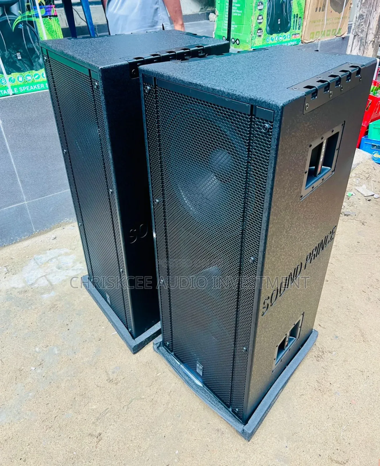 Sound Prince Sp315 Double Professional Loudspeaker -Pair