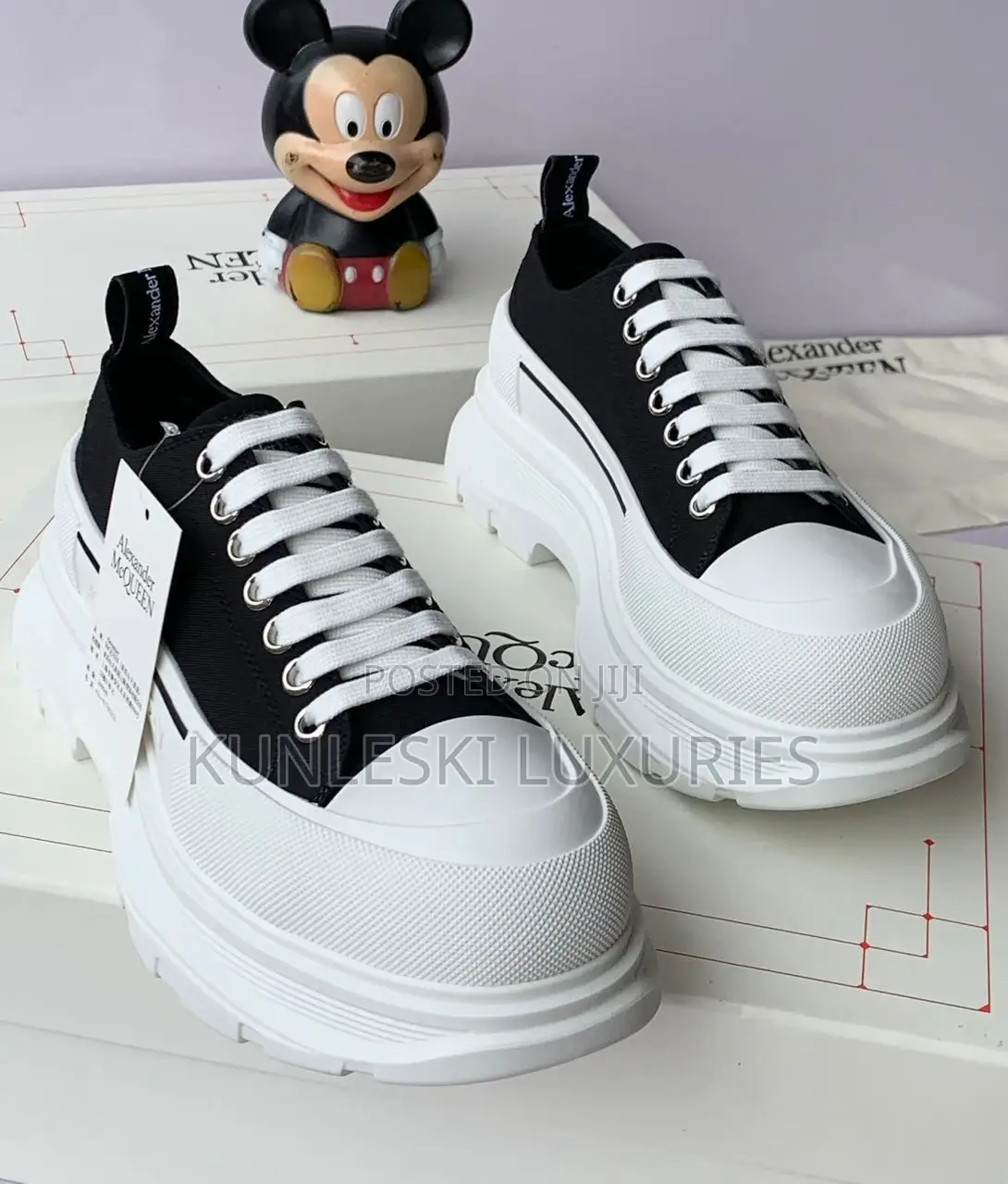 Original Alexander McQueen High Sole Sneakers in 3 Colorways