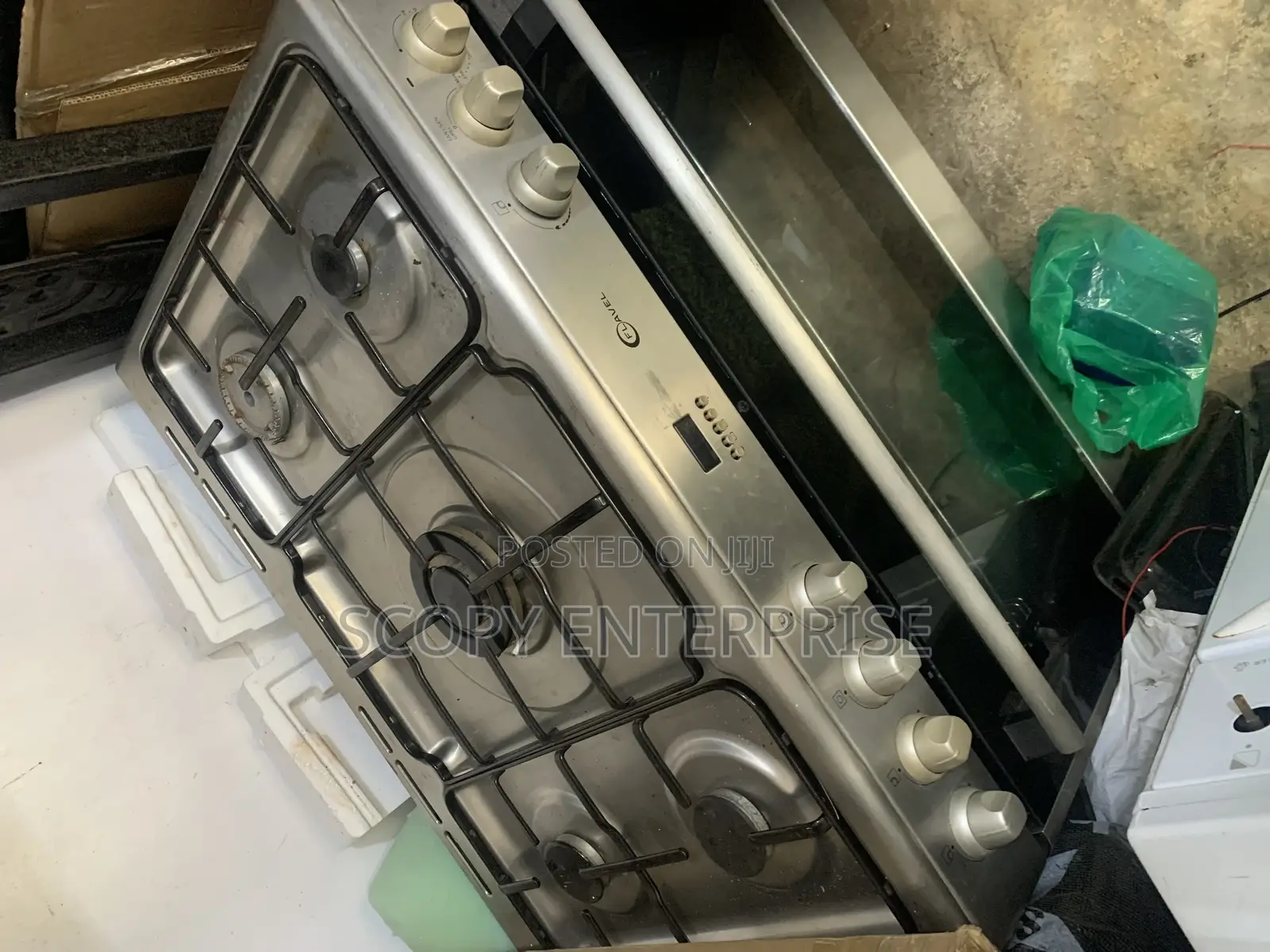 Industrial 5burners Electric and Gas Oven