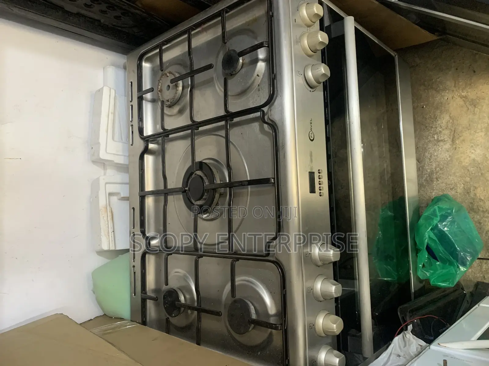 Industrial 5burners Electric and Gas Oven