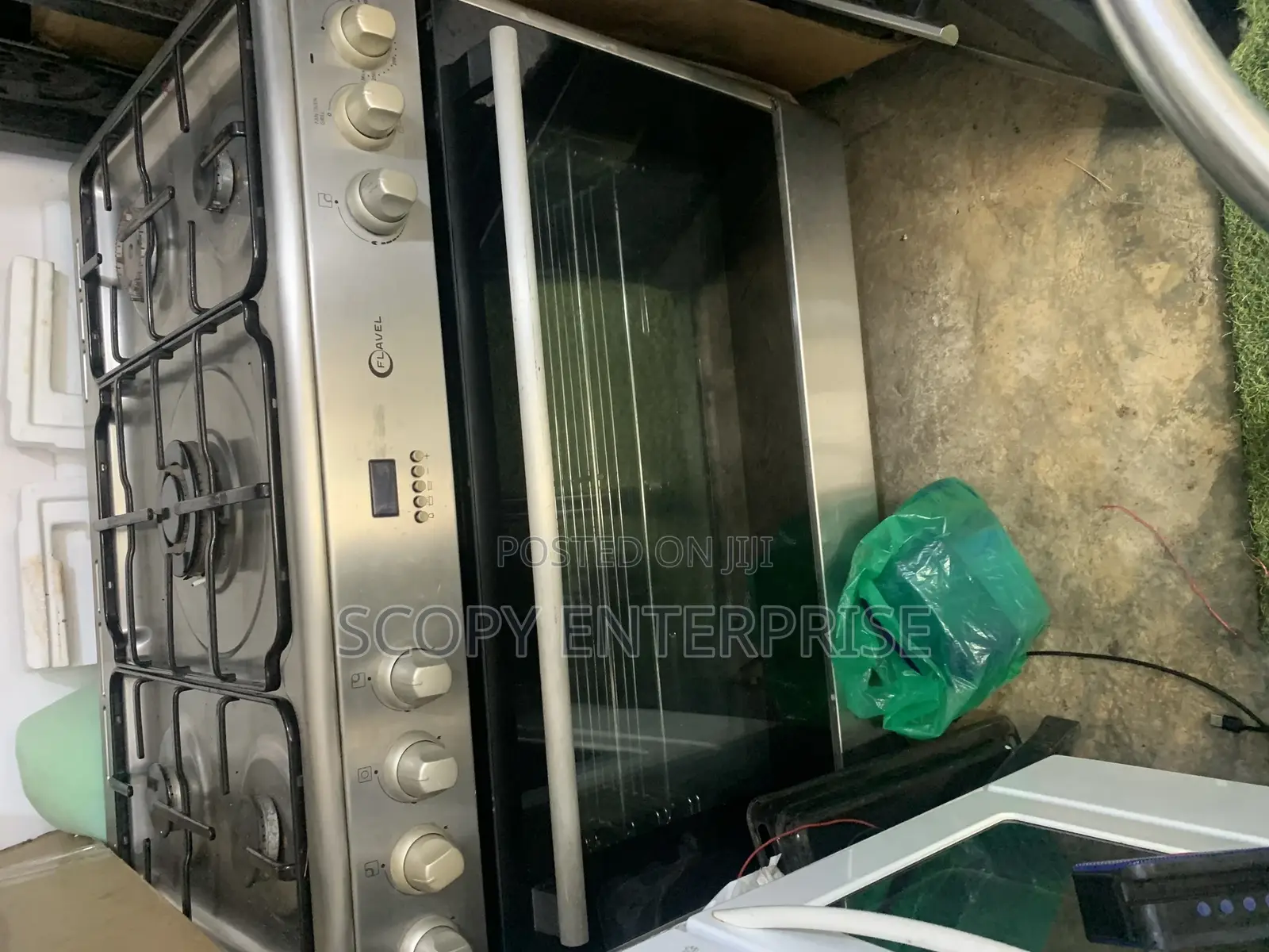Industrial 5burners Electric and Gas Oven