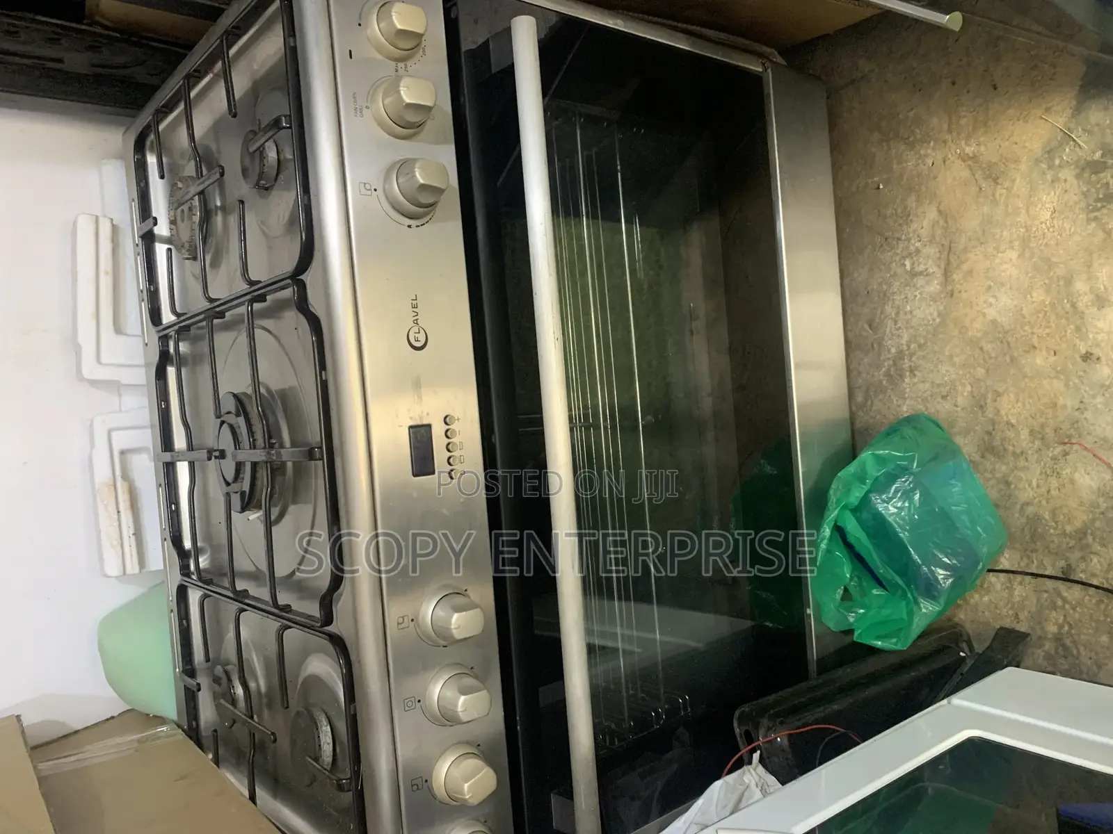 Industrial 5burners Electric and Gas Oven