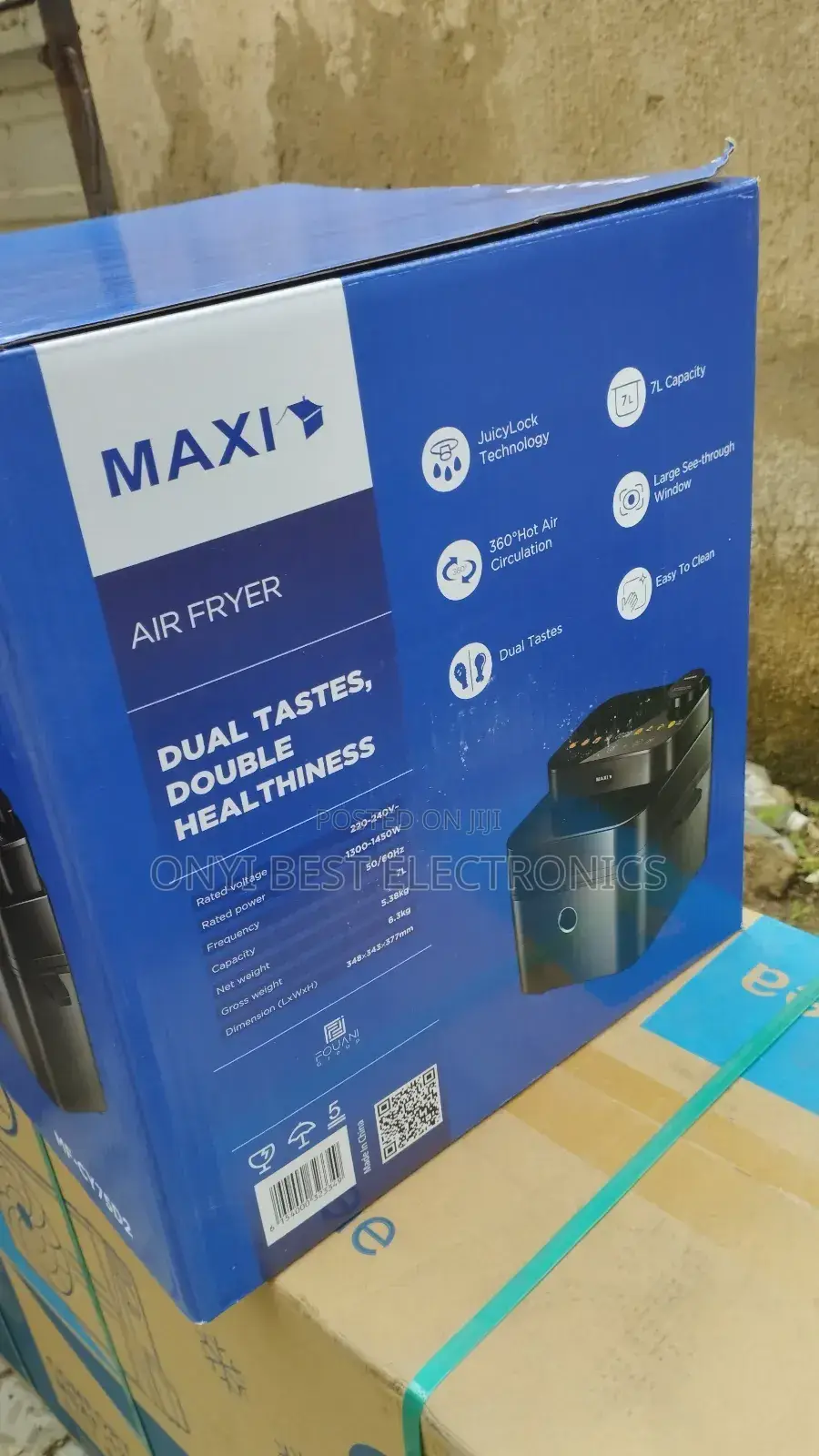 Maxi 7.3 Juicy Lock Air Fryer Mf-Cy75a2