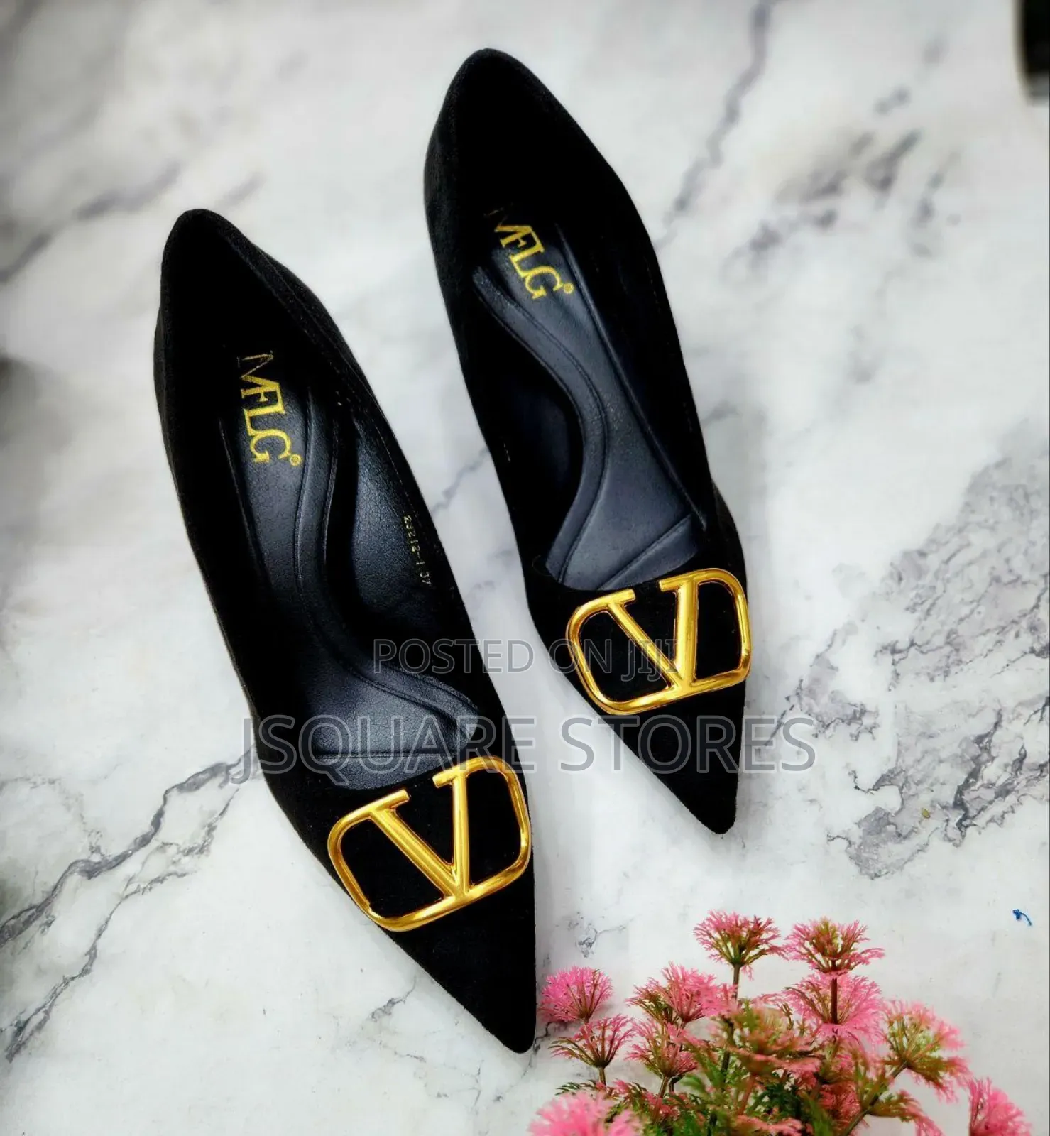 Low Kitten Court Shoes