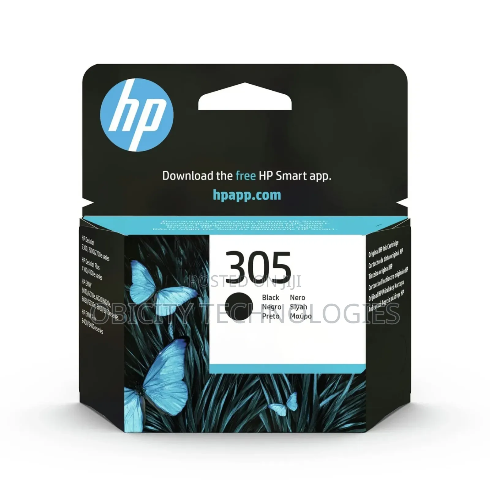 Hp 305 Ink Cartridge Black