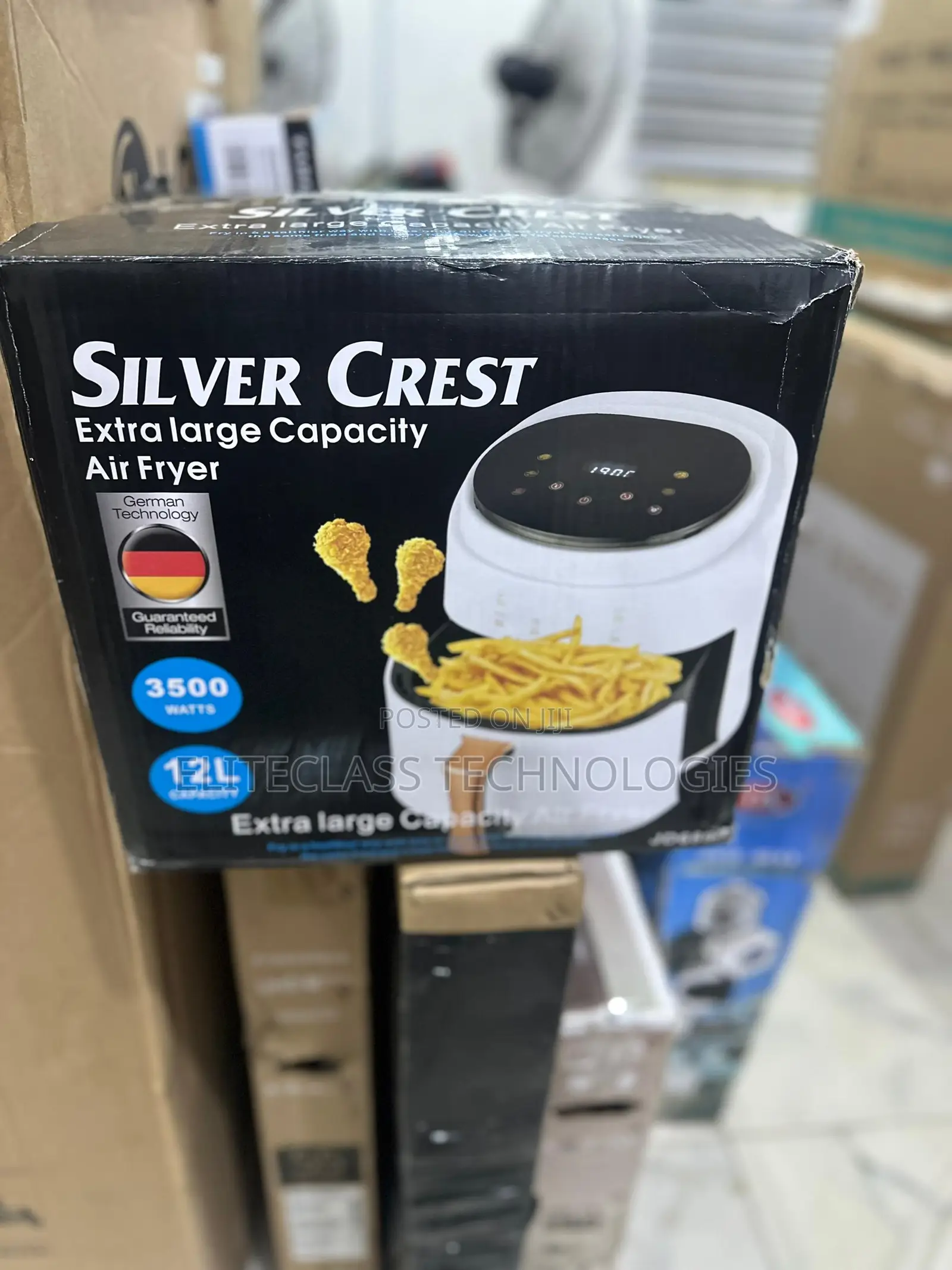 Silver Crest Megawatt Frymaster 12l Air Fryer