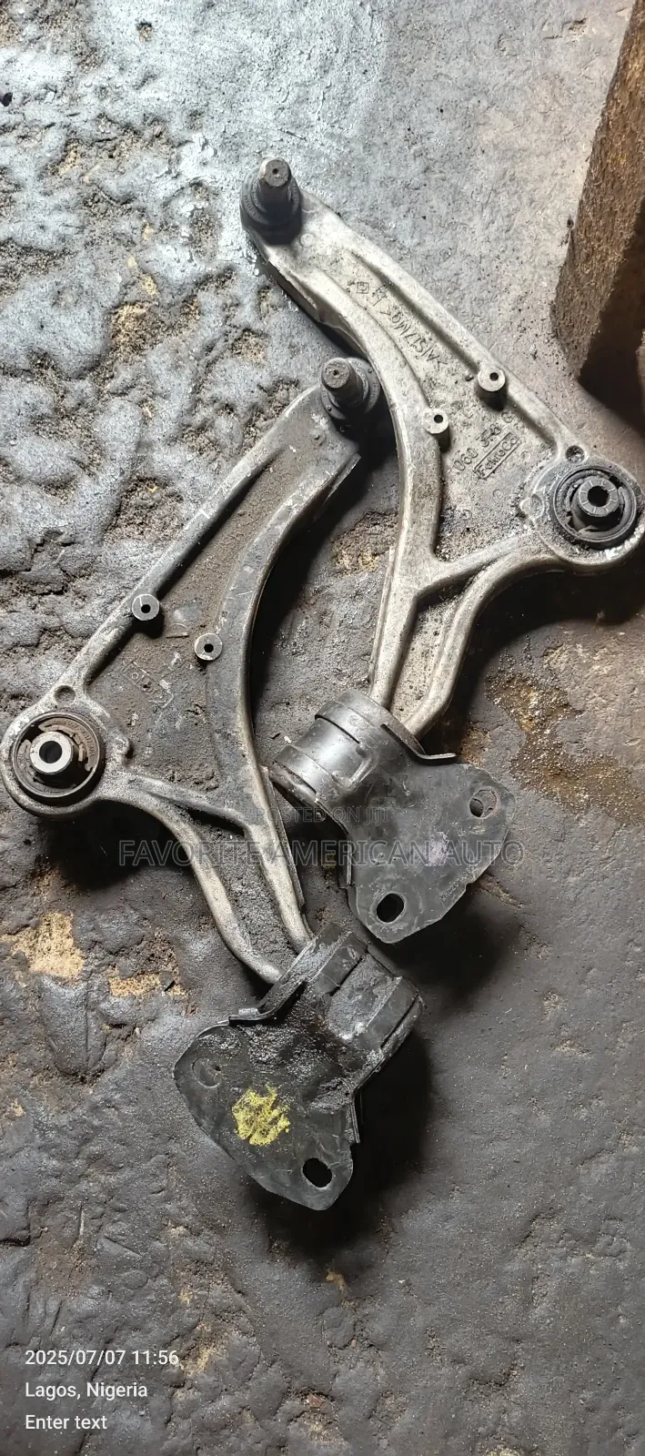 Lower Arms Ford Fusion 2014 Model