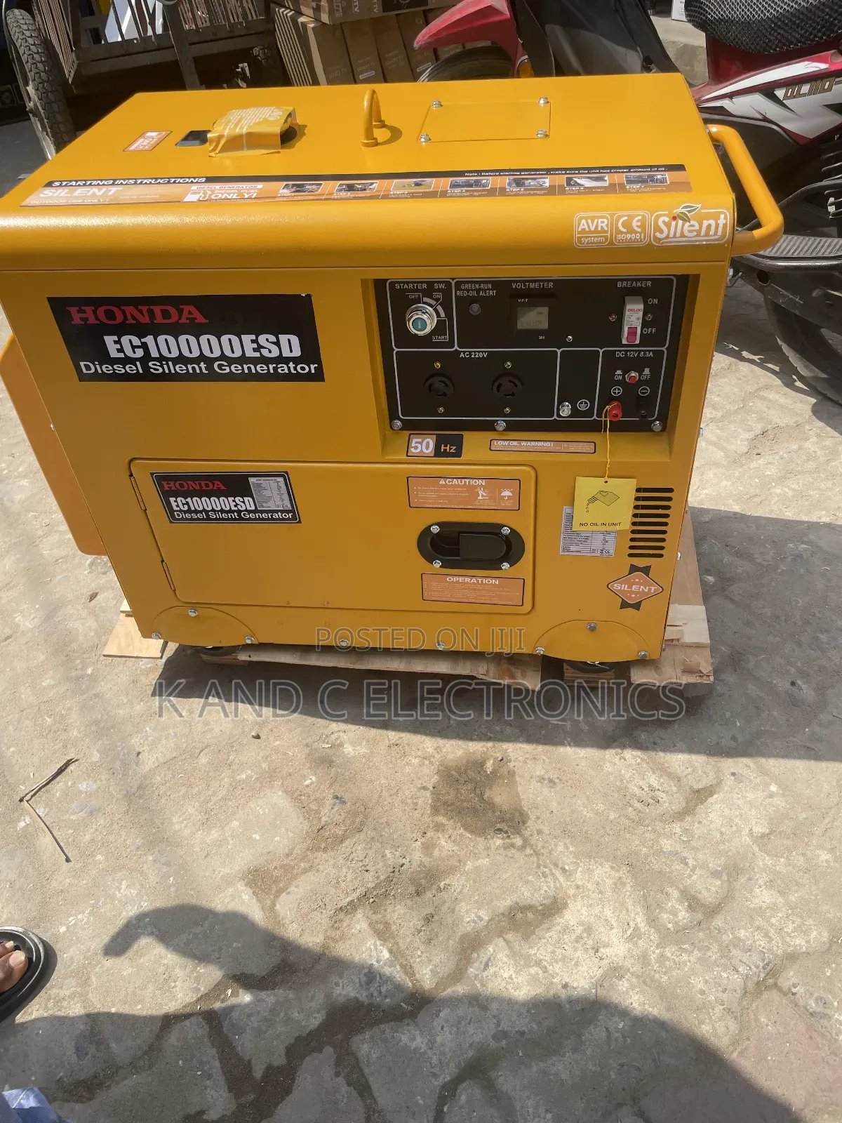 Honda 10kva Soundproof Diesel Generator 100%Copper Wire