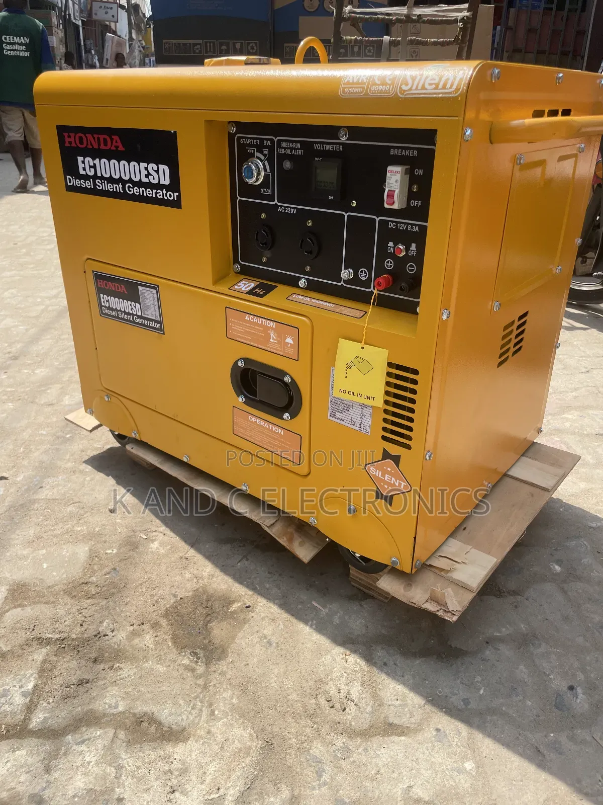 Honda 10kva Soundproof Diesel Generator 10o%Copper Wire