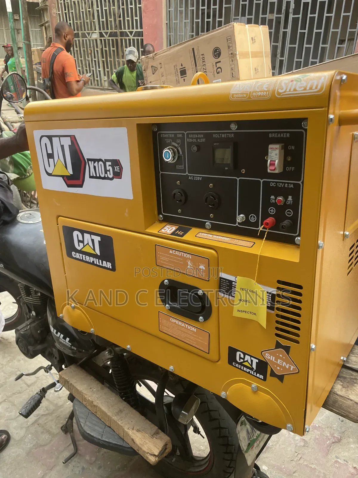 Cat 10kva Diesel Soundproof Generator