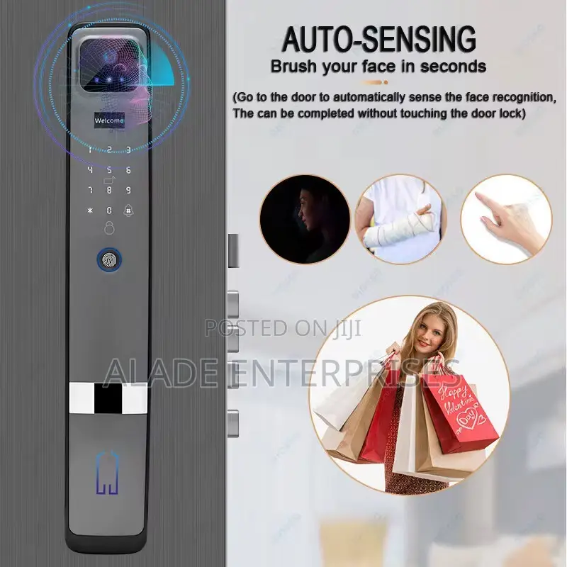 Tuya Wifi Access Control Lock For All Types Of Doors Remote