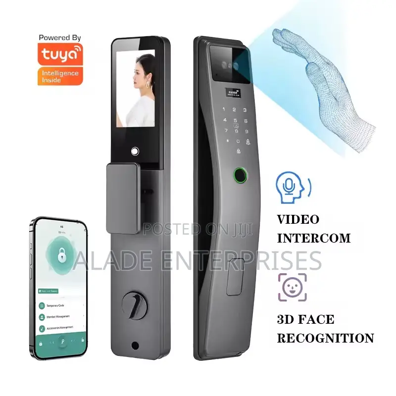 Palmprint Face Recognition Keyless Door Lock Palm Vein