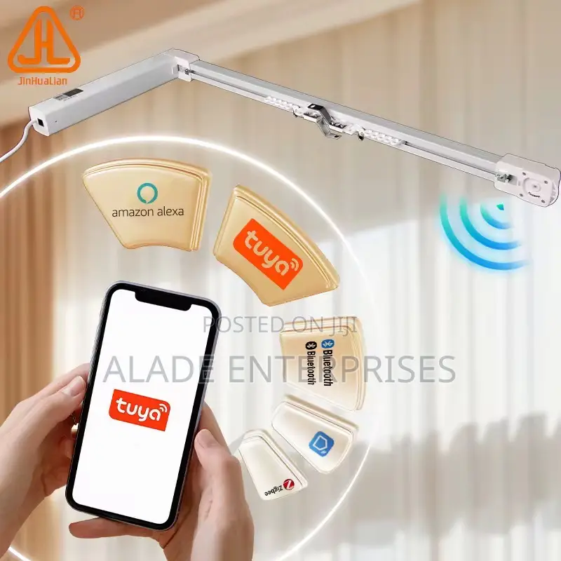 Smart Curtains System Track Diy Curtain Complete Set 5.2m