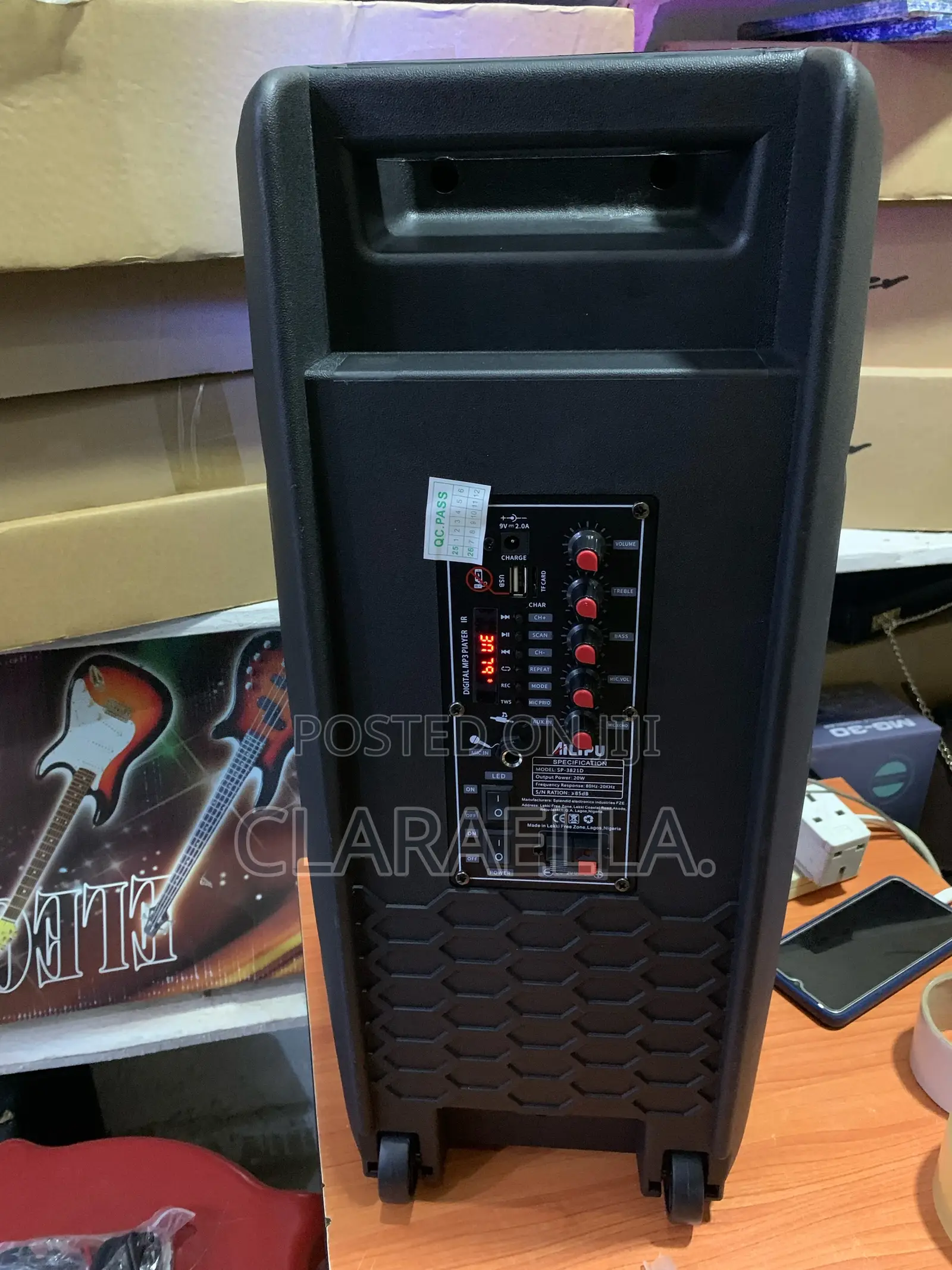 Ailipu Sp-3821d Party Box Speaker Pa System.