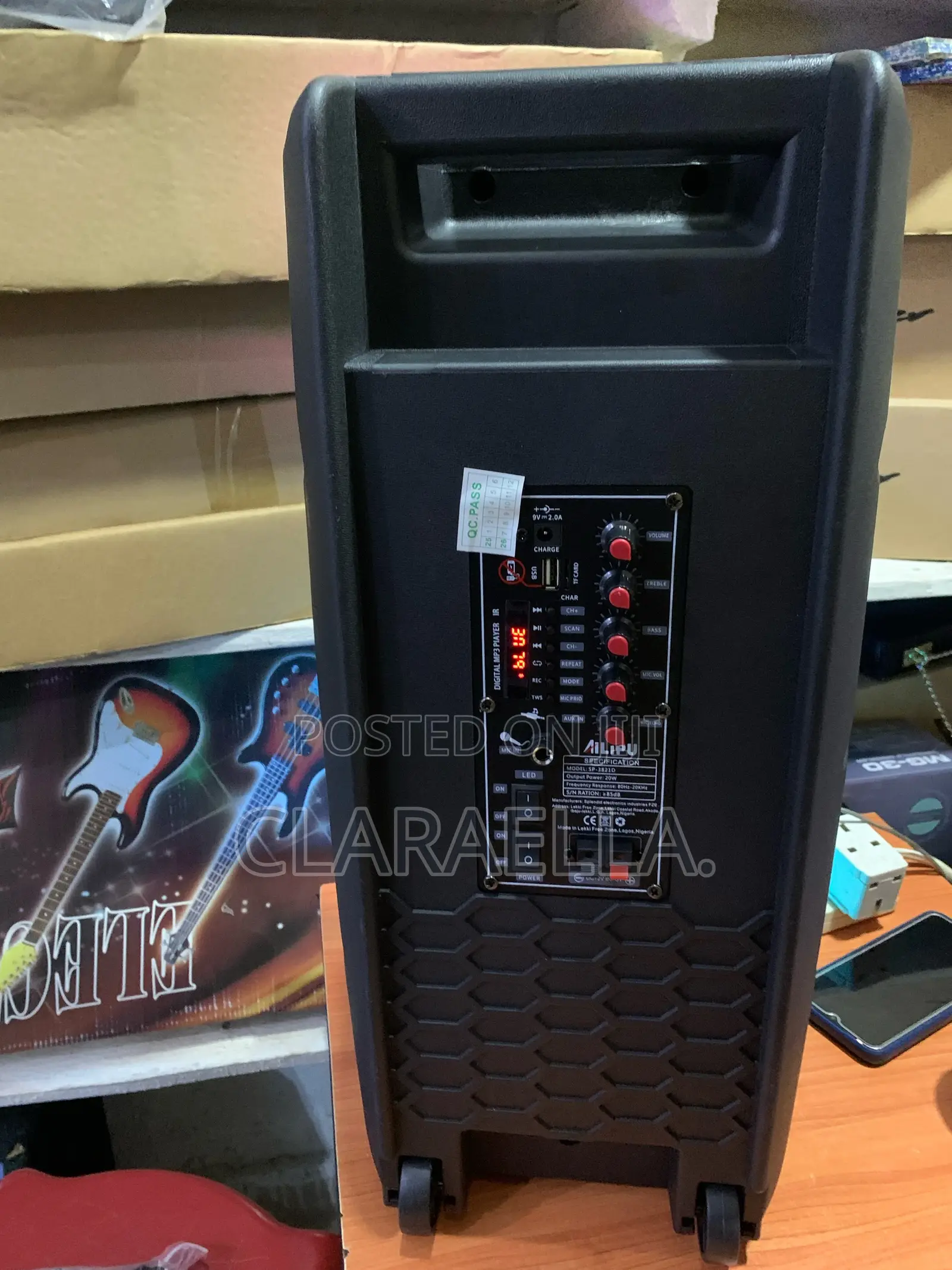 Ailipu Sp-3821d Party Box Speaker Pa System.