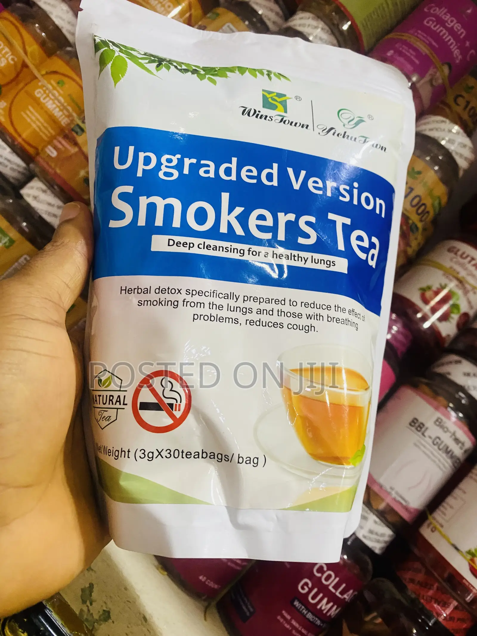 Smokers Tea Deep Cleansing for Healthy Lungs