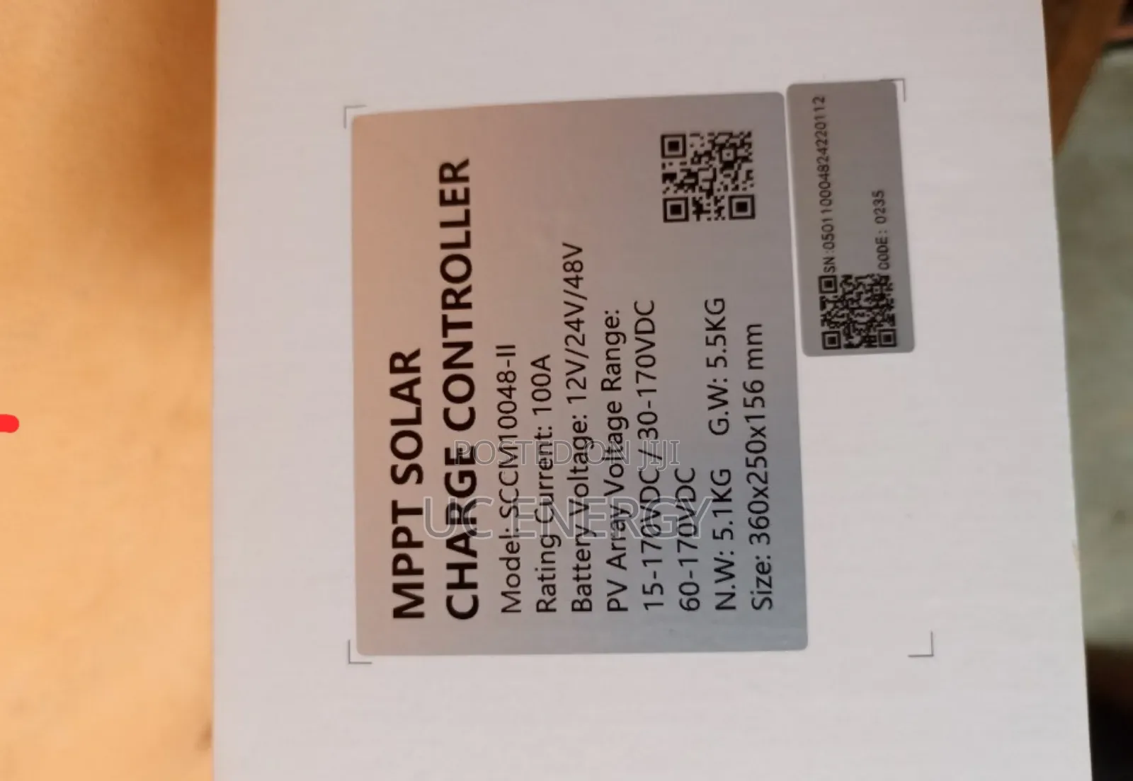 100ah Felicity Charge Controller 48v