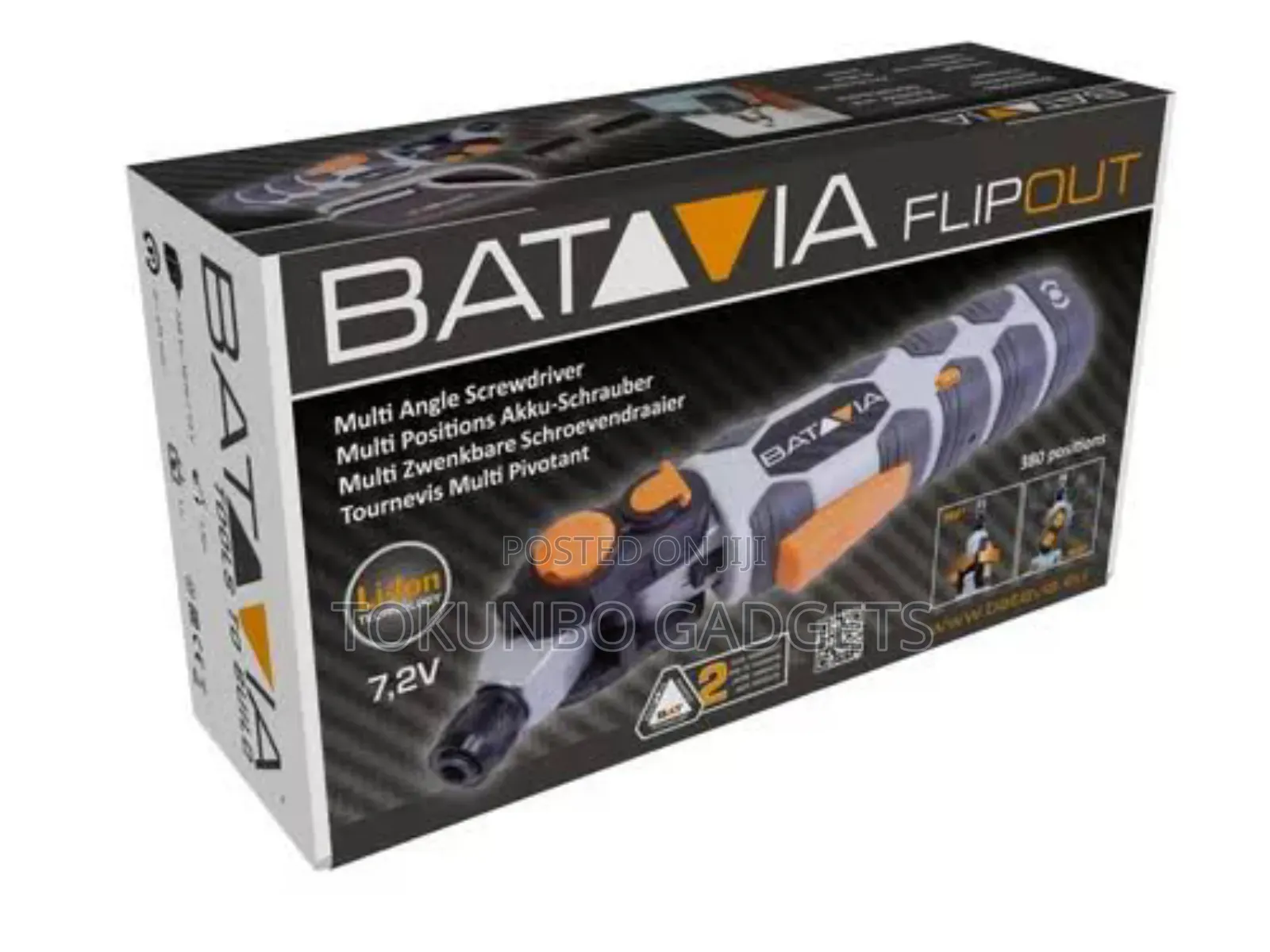 Batavia Flipout 7.2 Clearance v Multi Angle Screwdriver