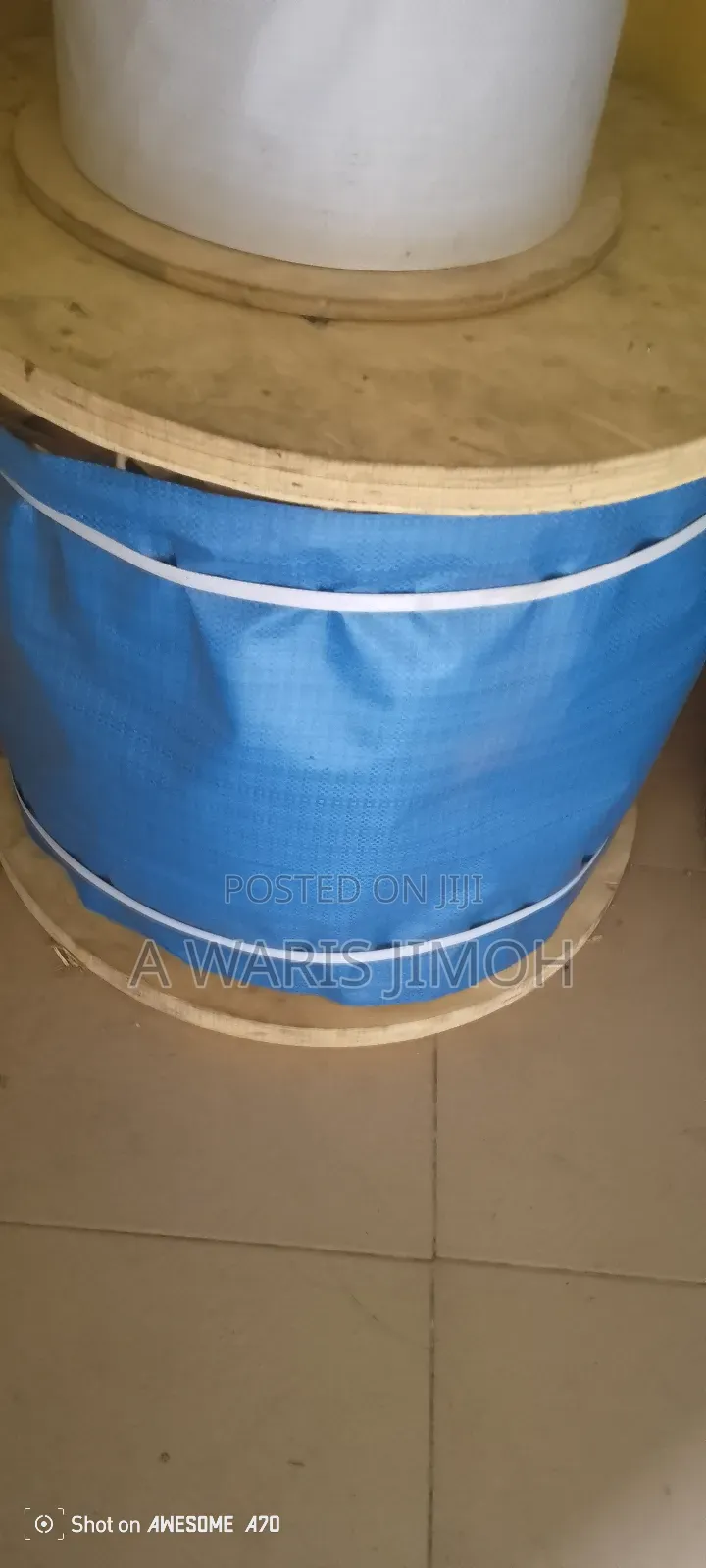 10mm Fibre Wire Rope Black