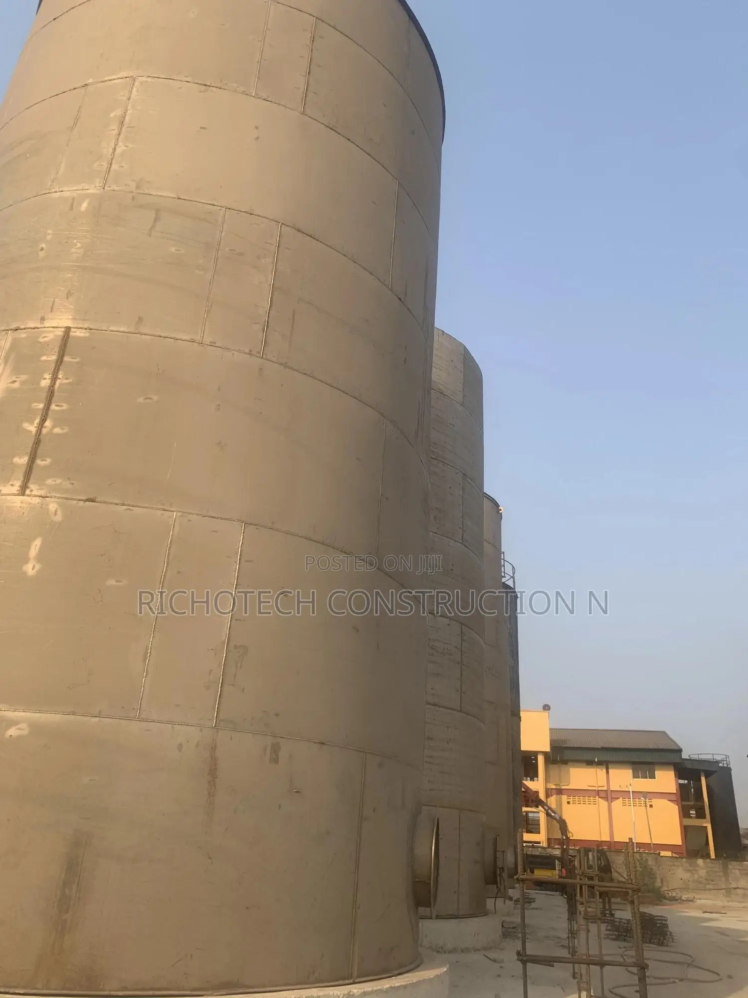 10,0000 Liters to 250,000 Storage Tank Building and Modifications