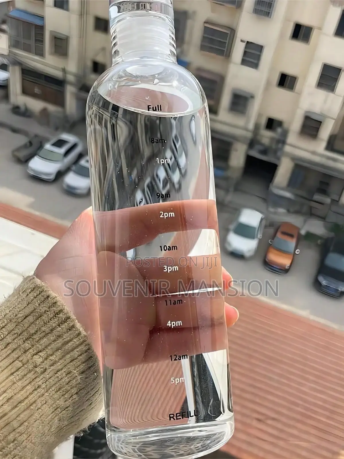 500ml Clear Water Bottle