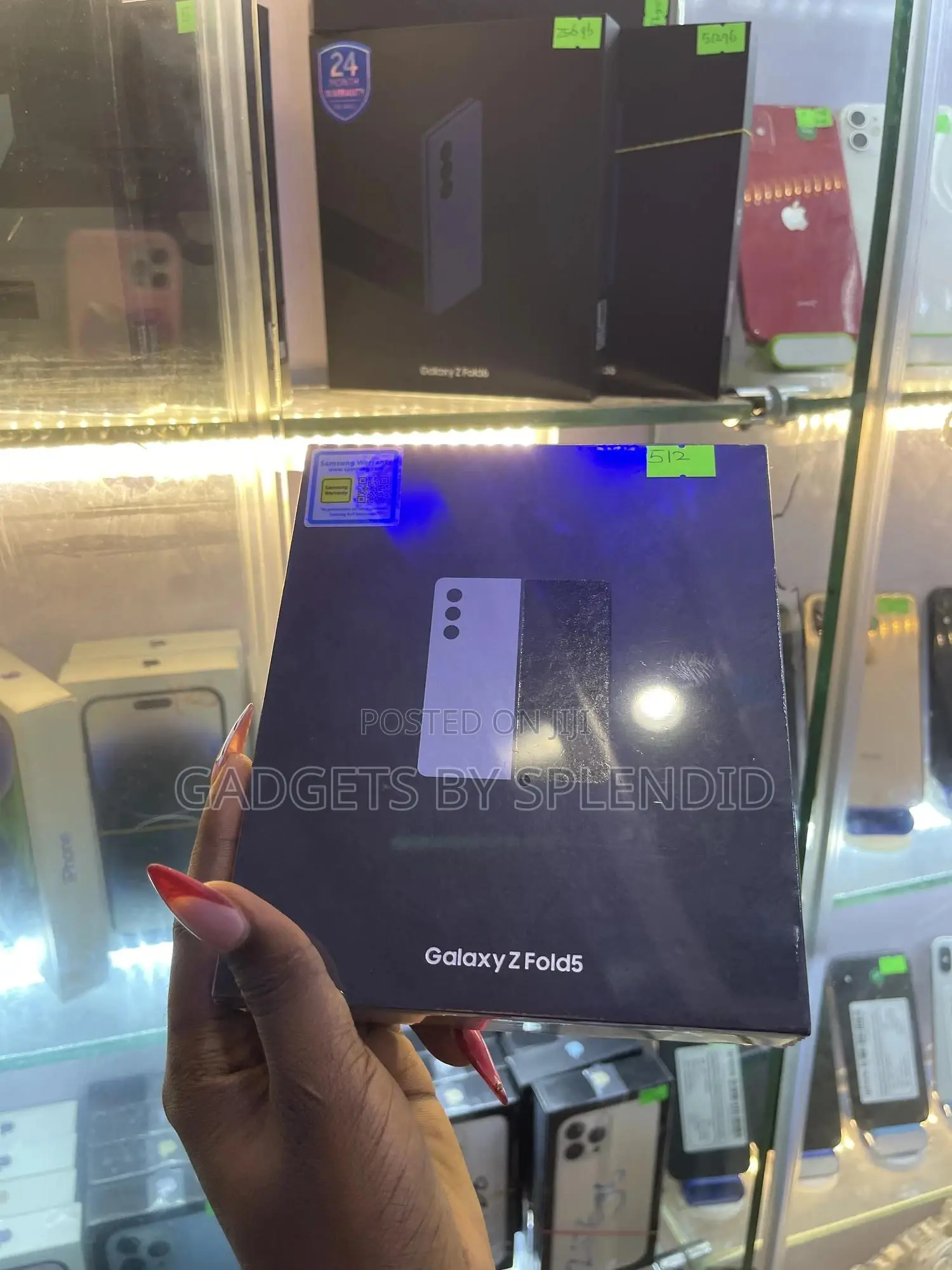 New Samsung Galaxy Fold 5G 512 GB Black