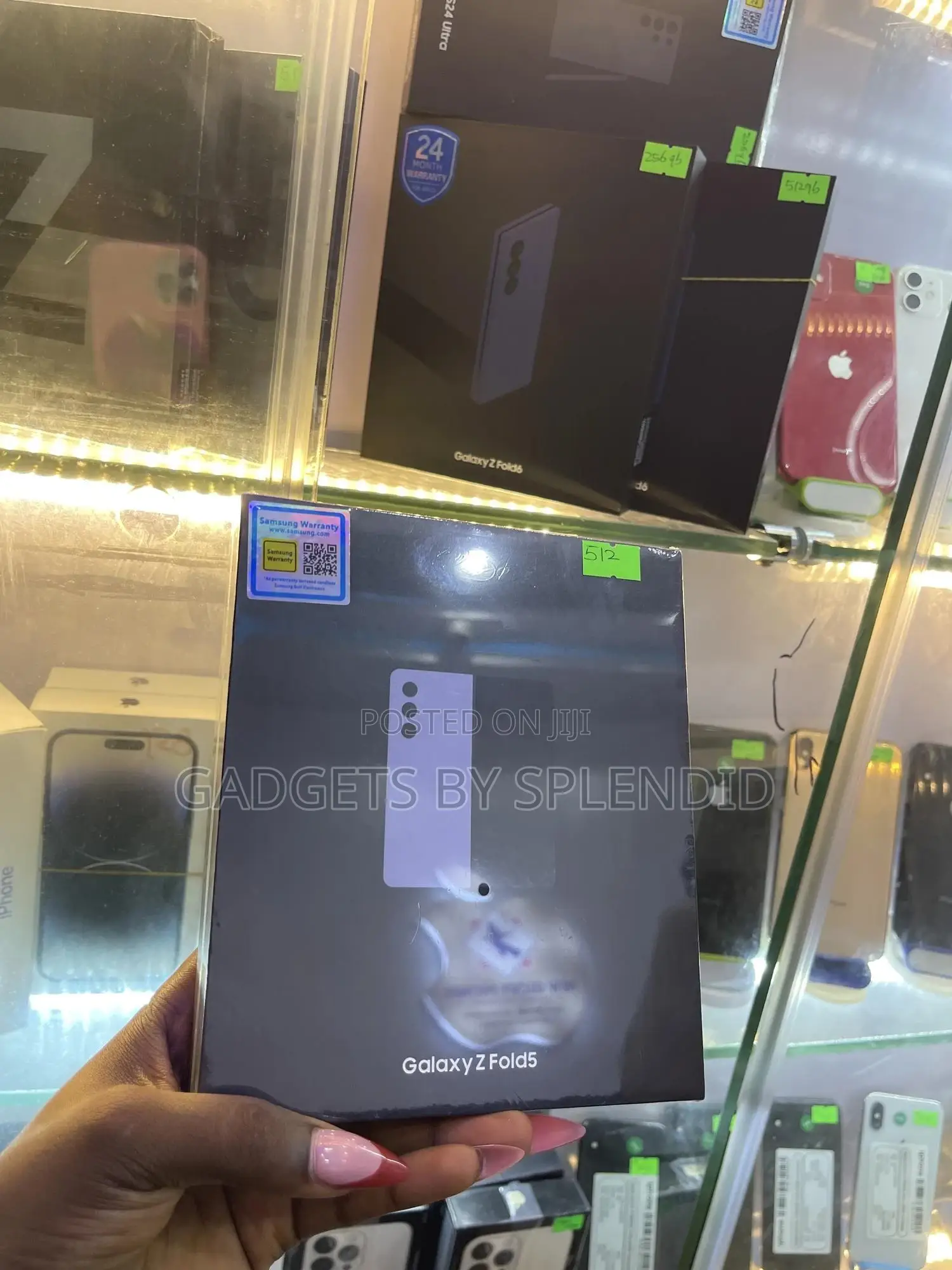 New Samsung Galaxy Fold 5G 512 GB Black
