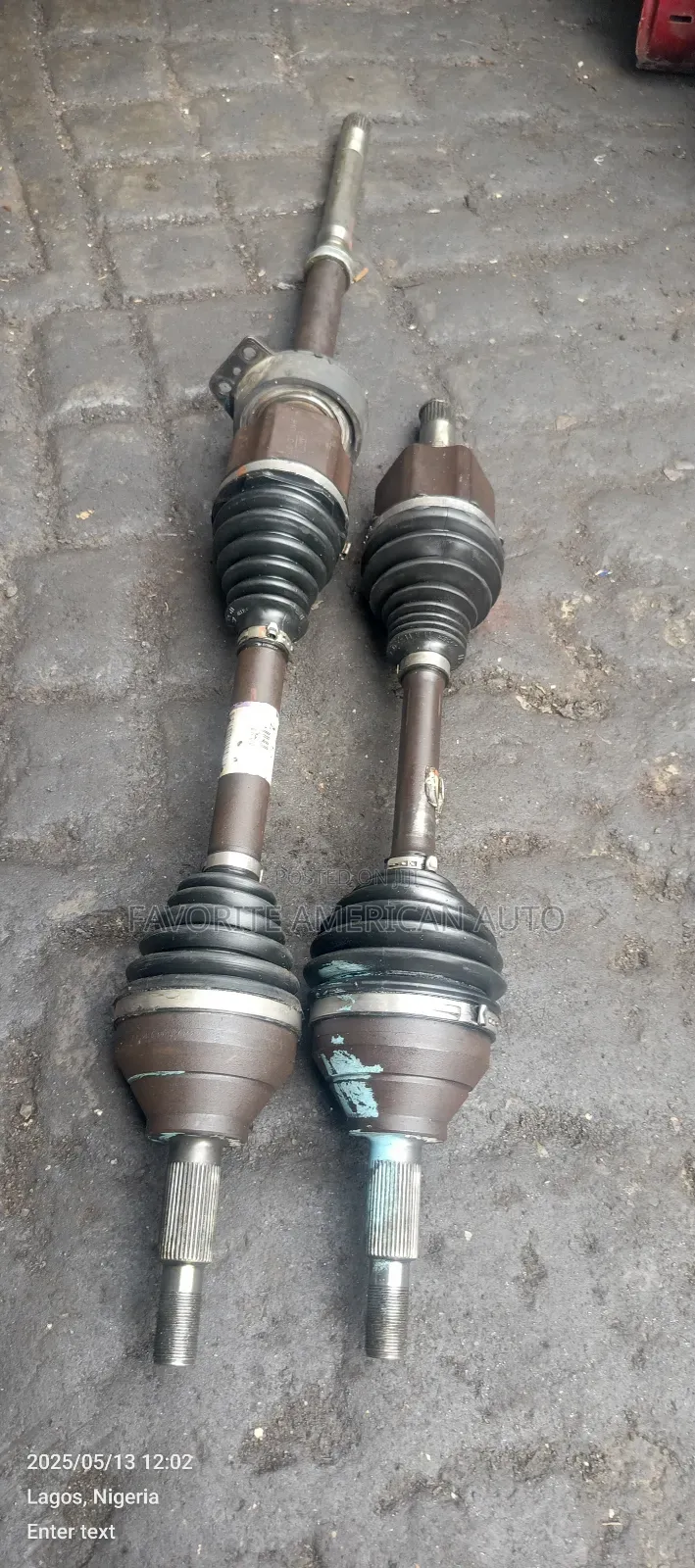 Front Drive Shaft Ford Explorer 2013 Model