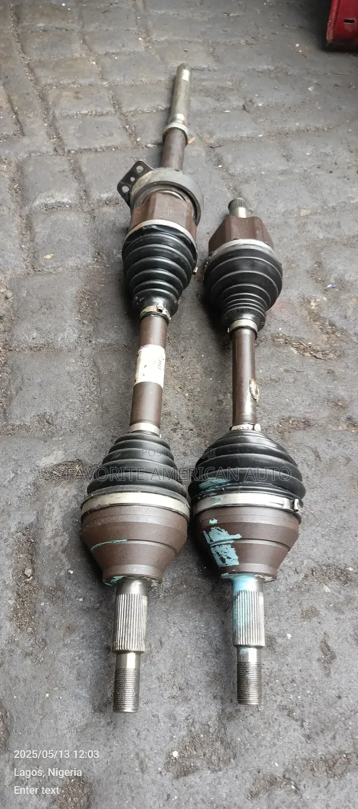 Front Drive Shaft Ford Explorer 2013 Model