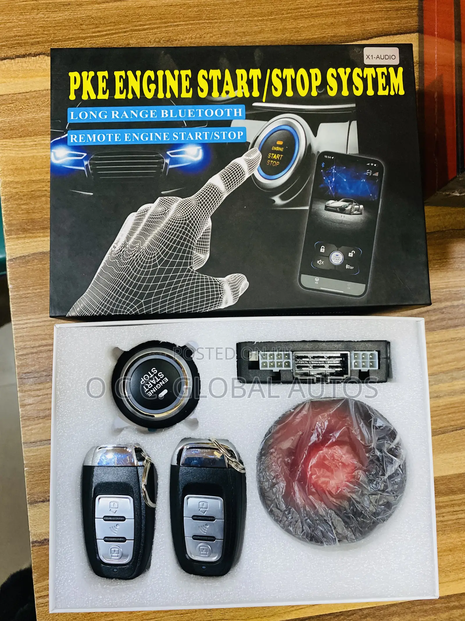 Remote Key With Tom Start Phone Control for Hilux