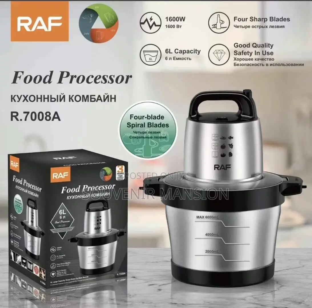 6 Liter Raf Food Processor