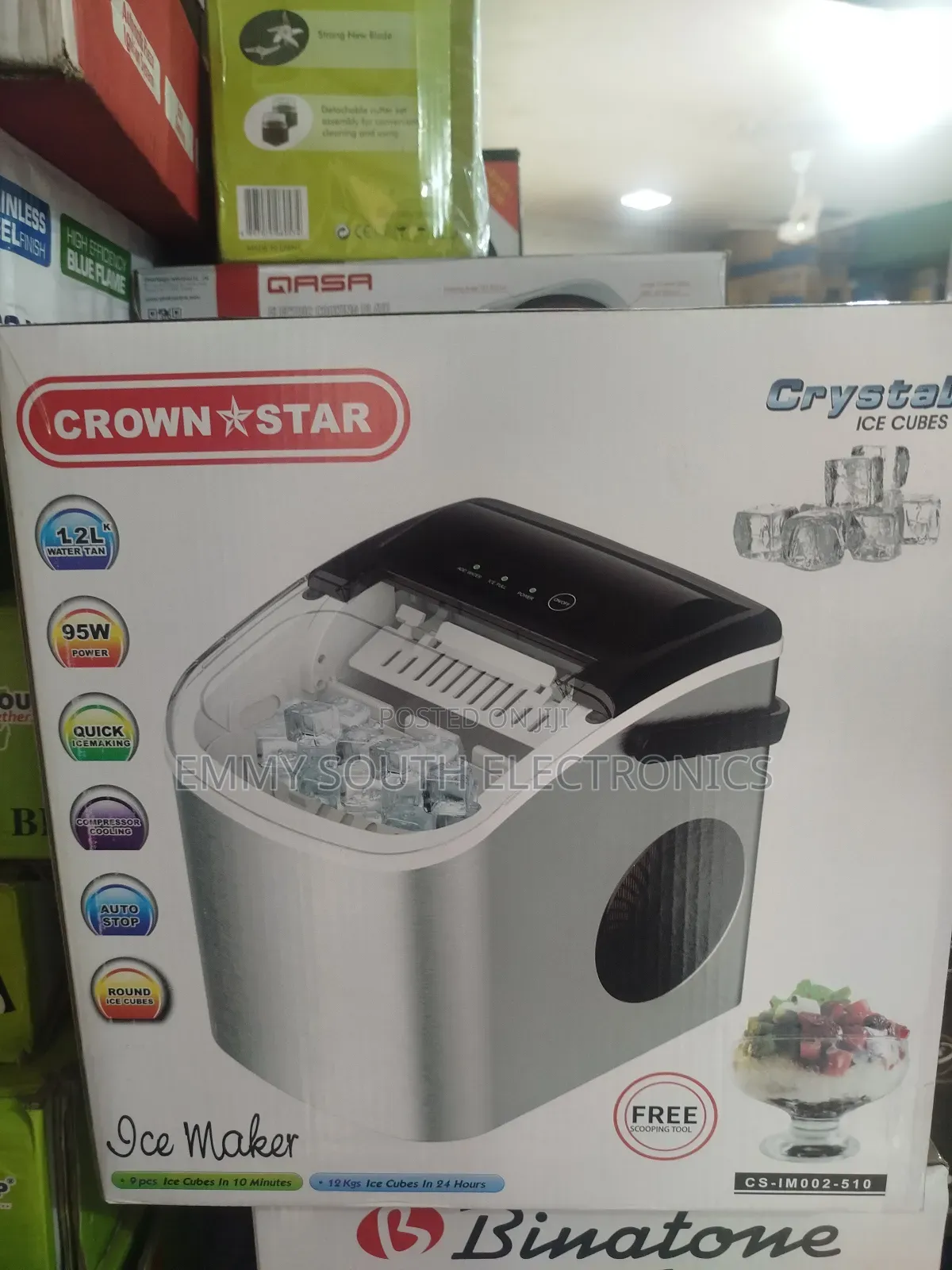 Crown  Star Quick Delivery Ice Maker