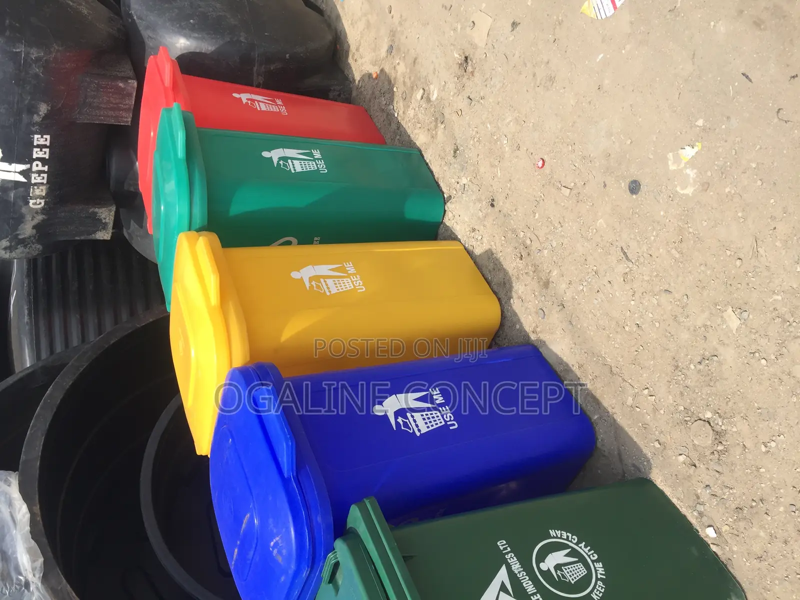 240 Liters Waste Bin (Geepee Two Wheel)