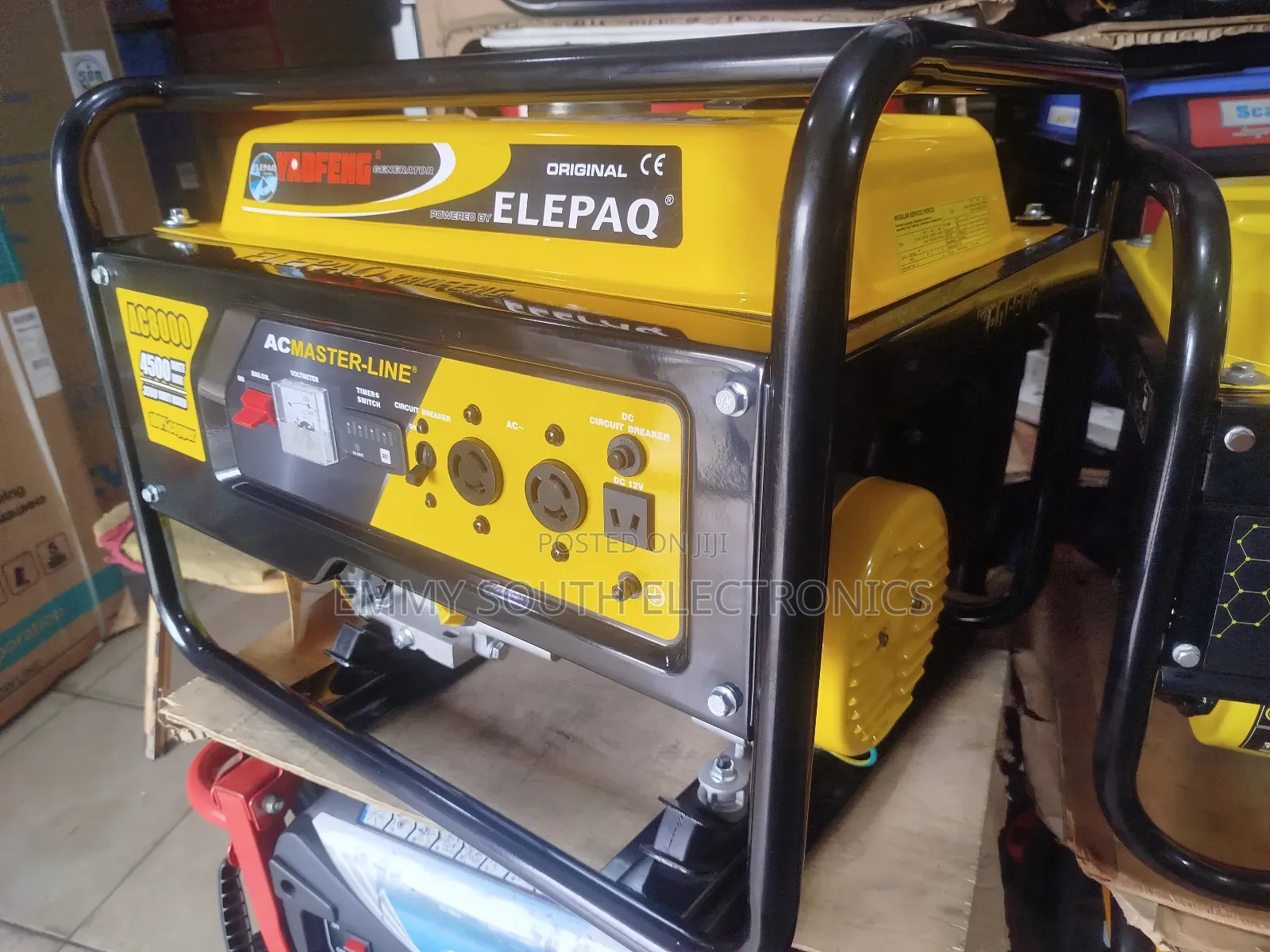 Master - Line Elepaq Petrol Generator With Timer