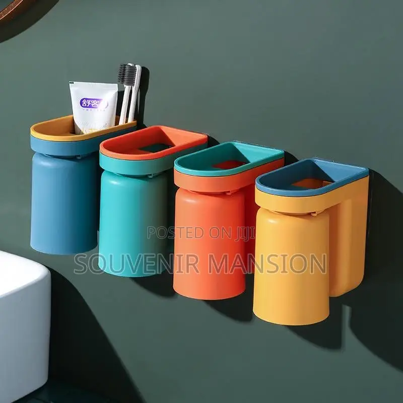 Toothbrush Holder With Cup