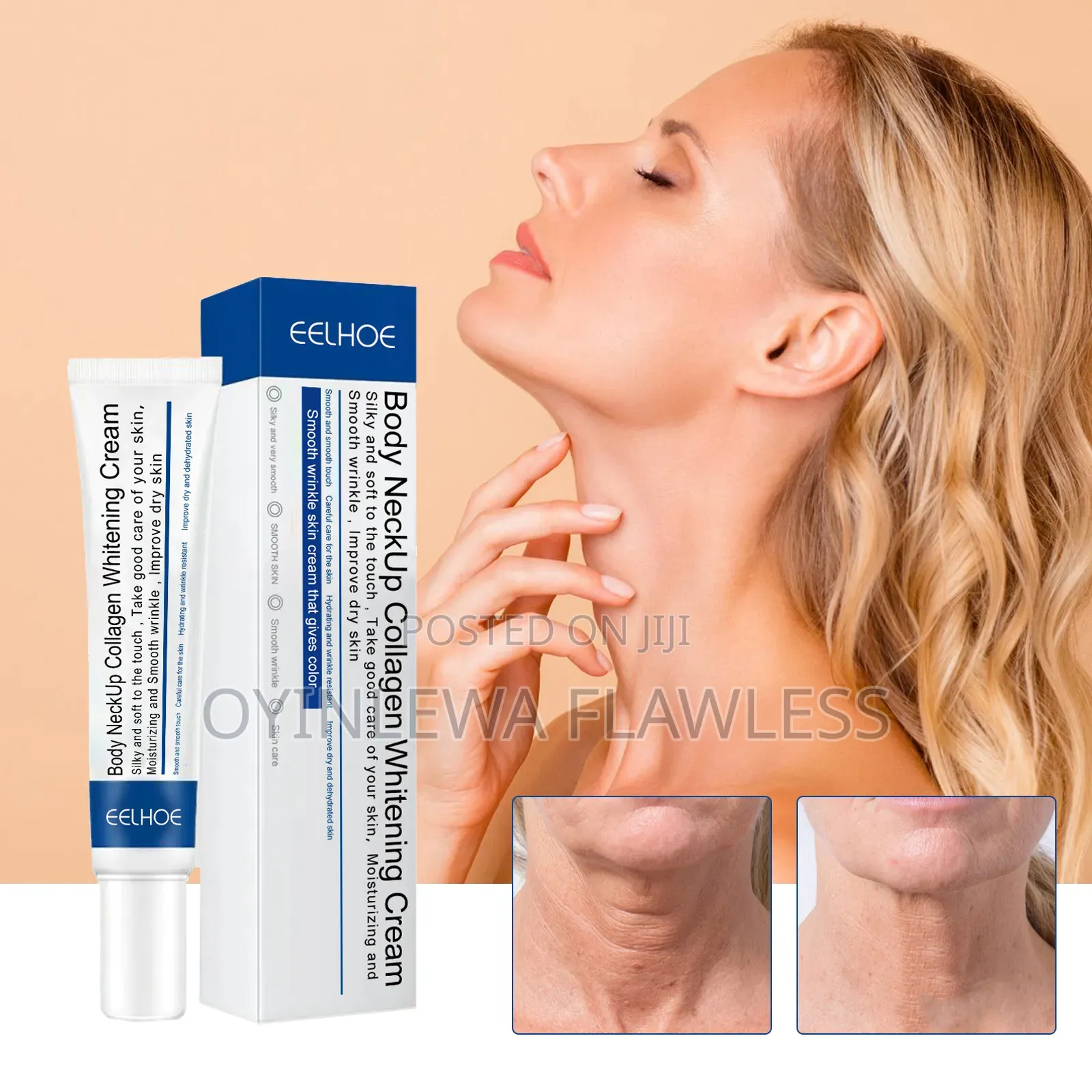Eelhoe Body Neck Up Collagen Whitening Cream